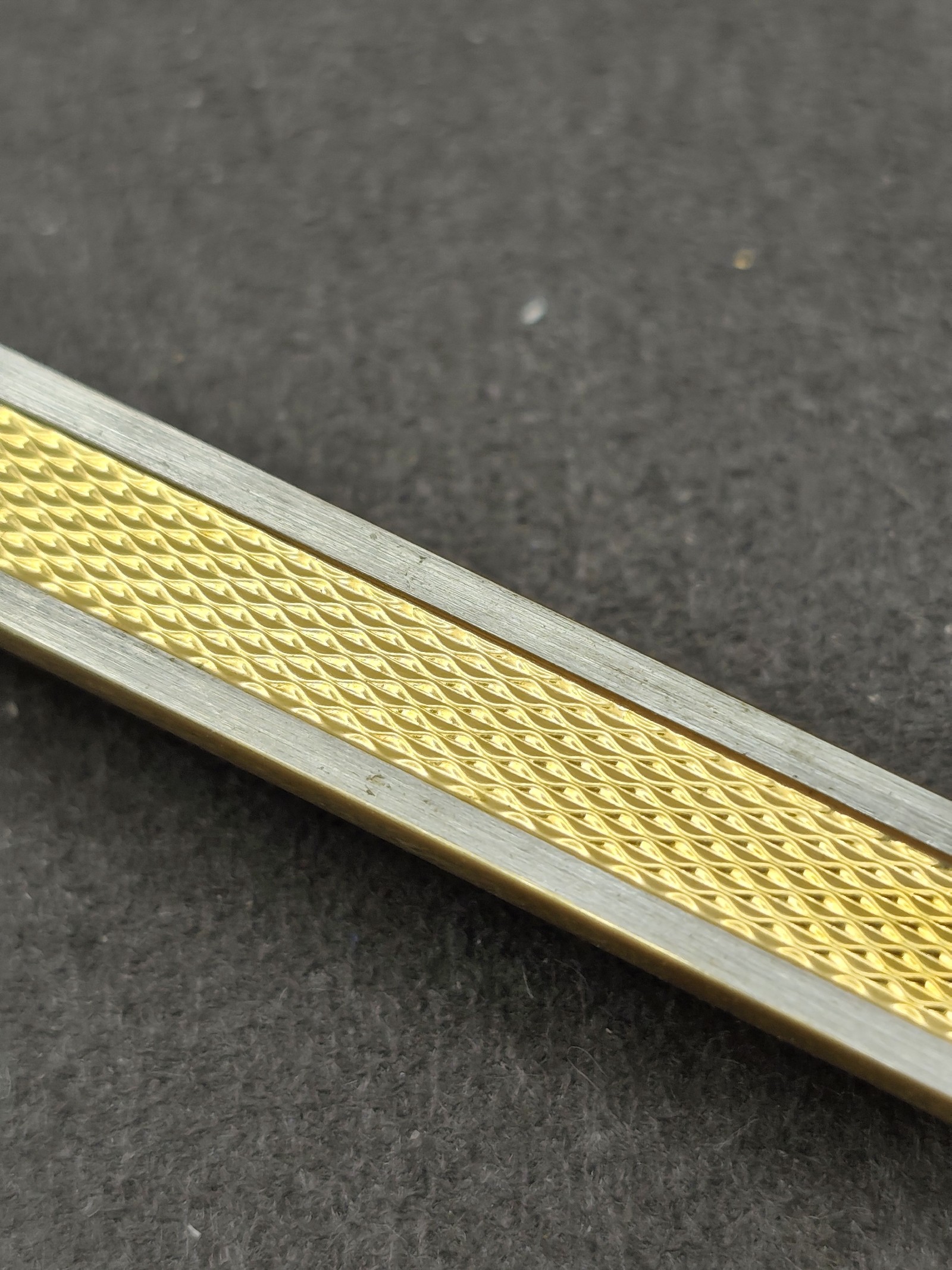 Dunhill Men Gold & Silver Tone Tie Clip with Gift Box Other image 6