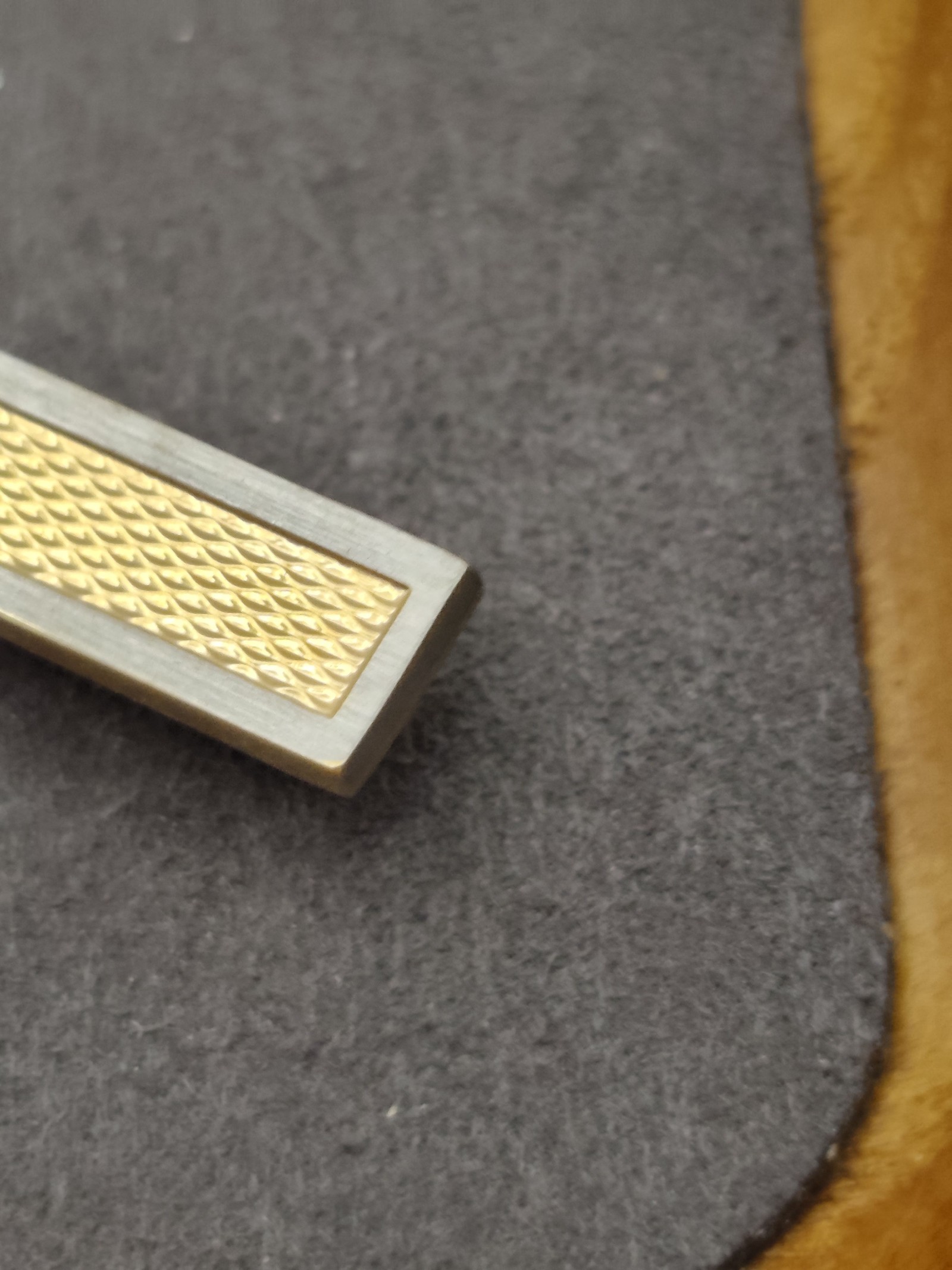 Dunhill Men Gold & Silver Tone Tie Clip with Gift Box Other image 7