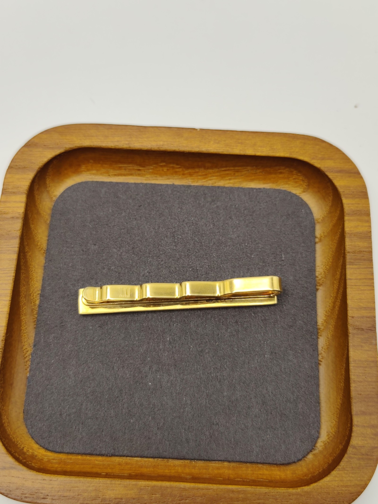 Dunhill Men Gold & Silver Tone Tie Clip with Gift Box Other image 10