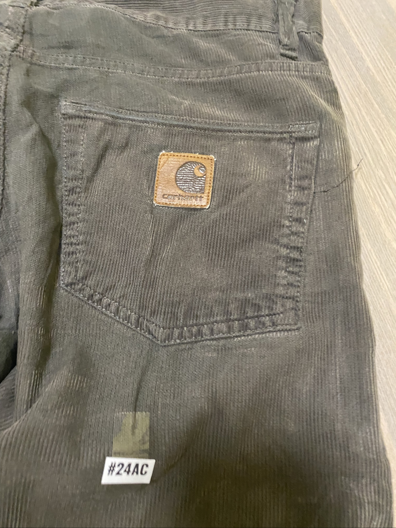 Carhartt Baggy Jeans W34 L34 Brown Loose Fit Skate Y2K Vintage #24AC image 2