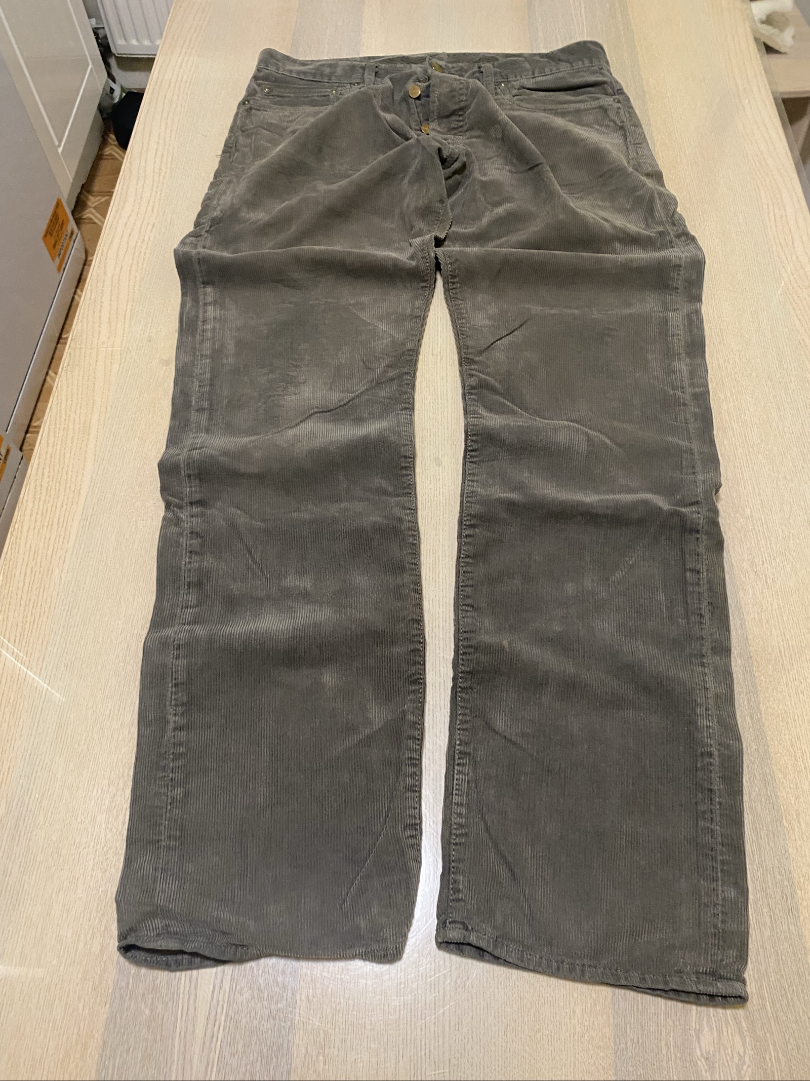 Carhartt Baggy Jeans W34 L34 Brown Loose Fit Skate Y2K Vintage #24AC image 3