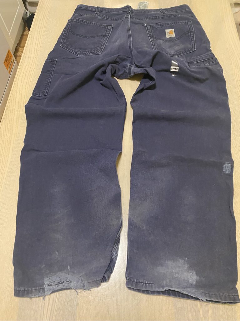 Carhartt Baggy Jeans W36 L30 Navy Loose Fit Skate Y2K Vintage #27AC