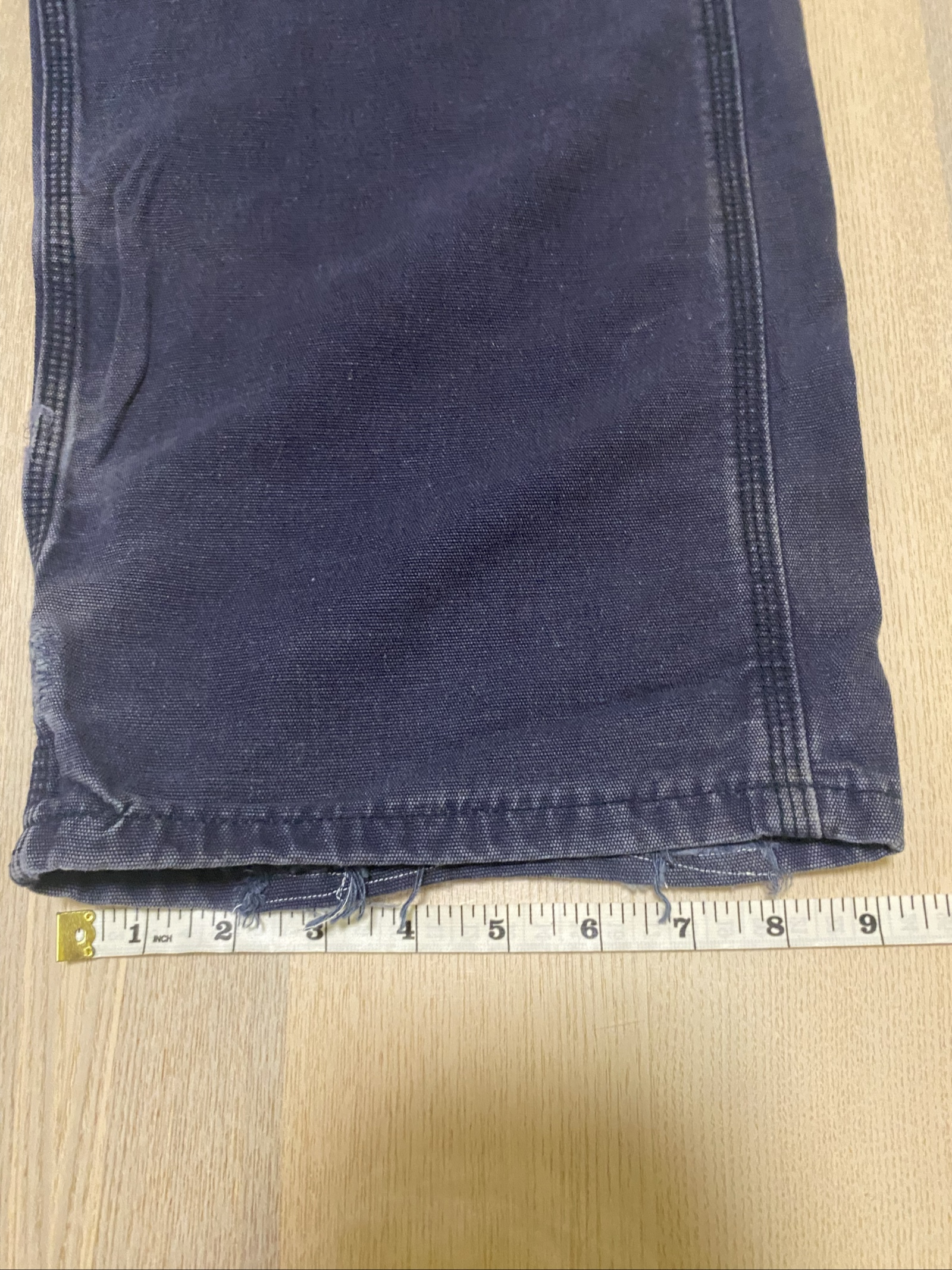 Carhartt Baggy Jeans W36 L30 Navy Loose Fit Skate Y2K Vintage #27AC image 5