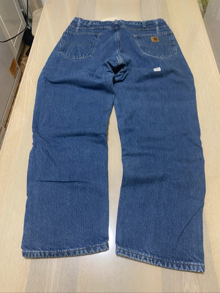 Carhartt Baggy Jeans W35 L30 Blue Loose Fit Vintage #29AC