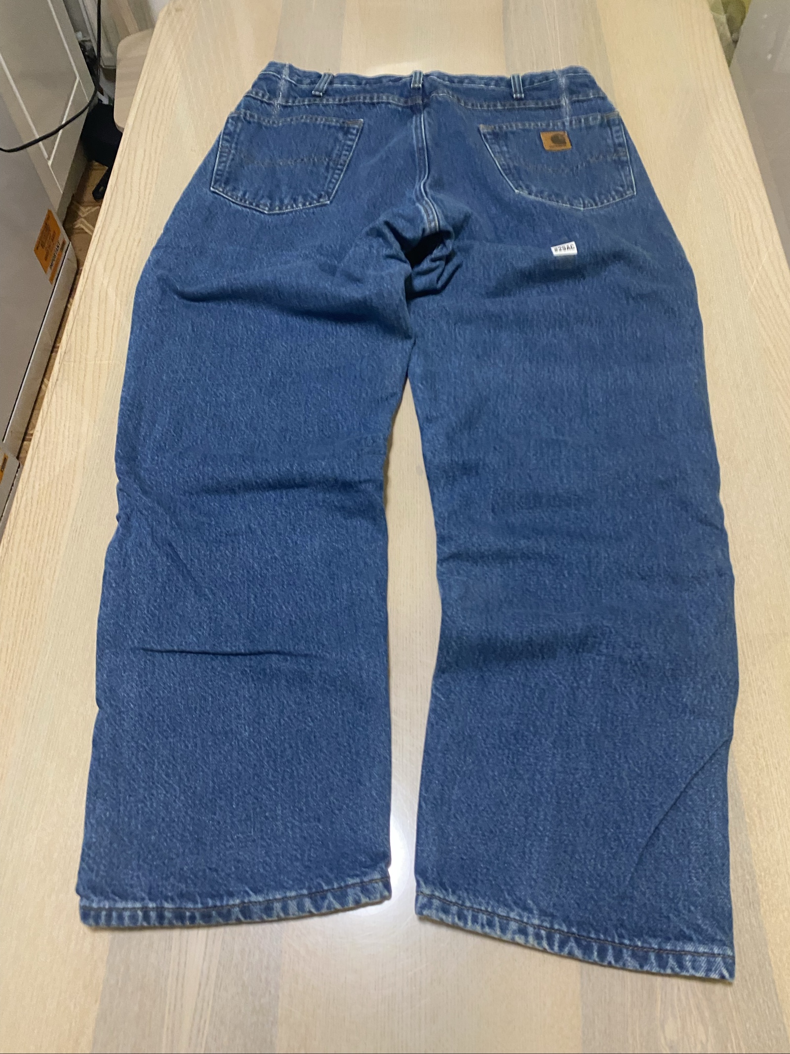 Carhartt Baggy Jeans W35 L30 Blue Loose Fit Vintage #29AC