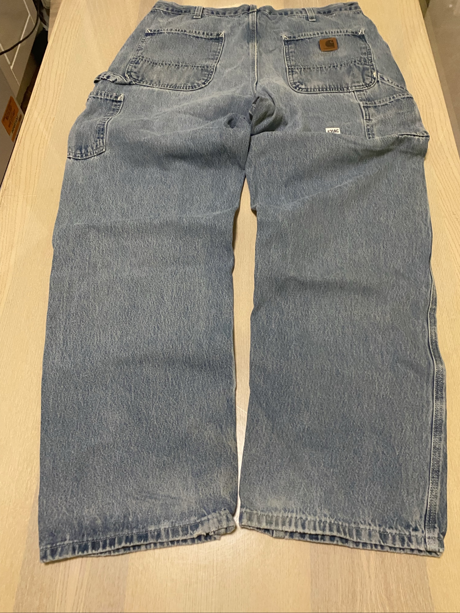 Carhartt Baggy Jeans W36 L32 Blue Loose Fit Skate Y2K Vintage #31AC