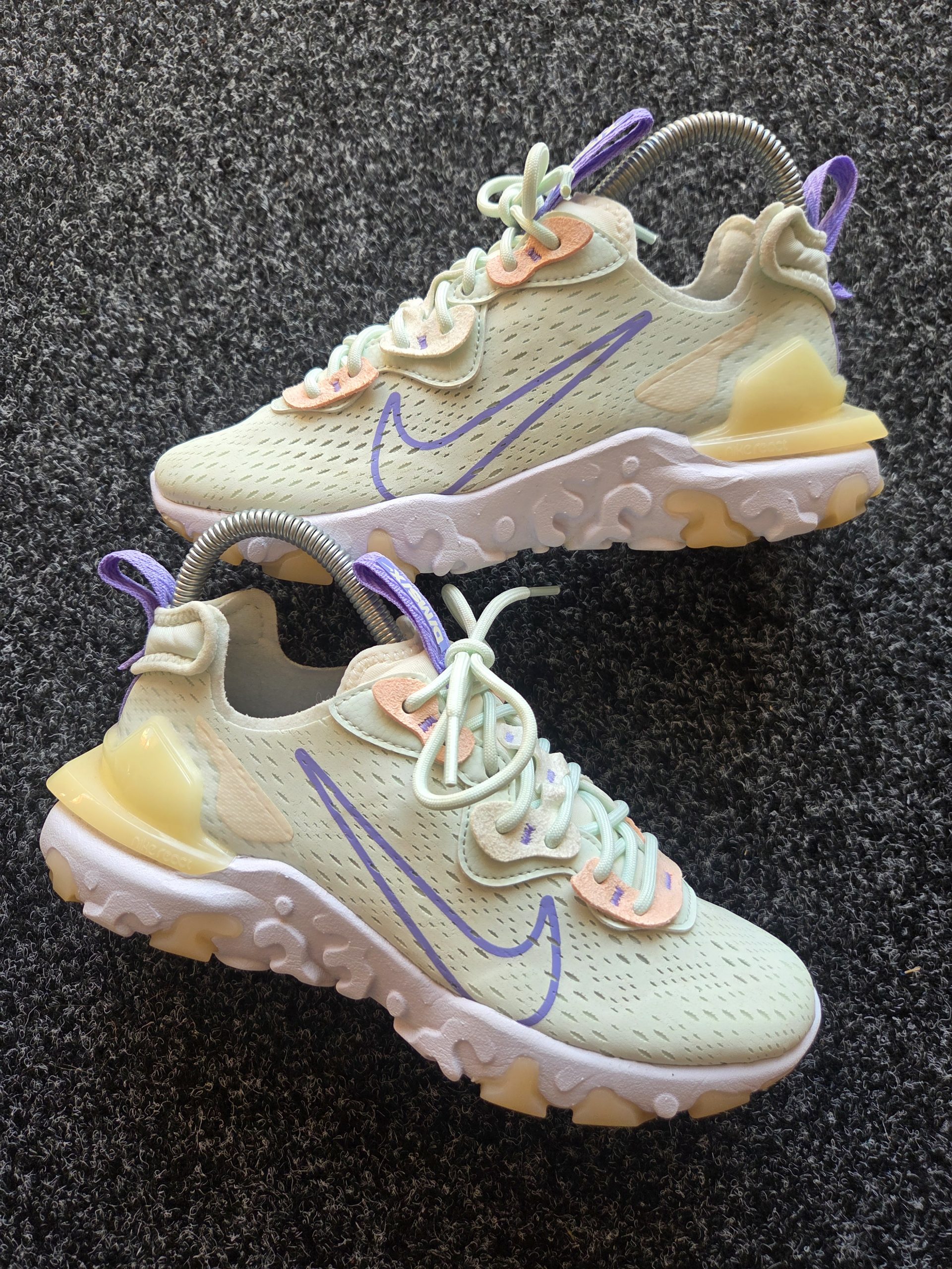 Nike React Vision Women's Trainers Barely Green UK 4 CI7523-301
