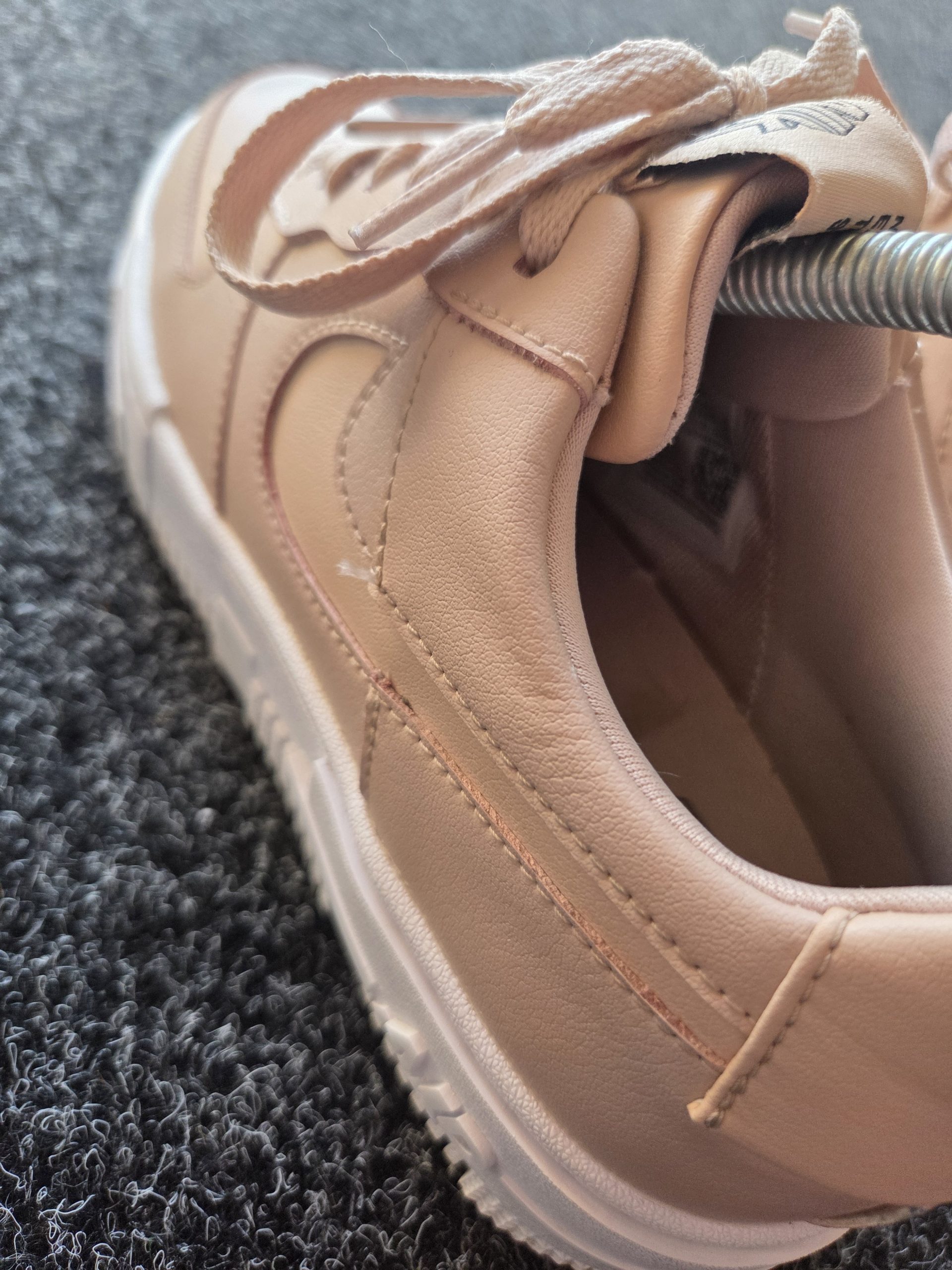 Nike Air Force 1 Low Pixel Women's Trainers Particle Beige UK 4.5 image 6