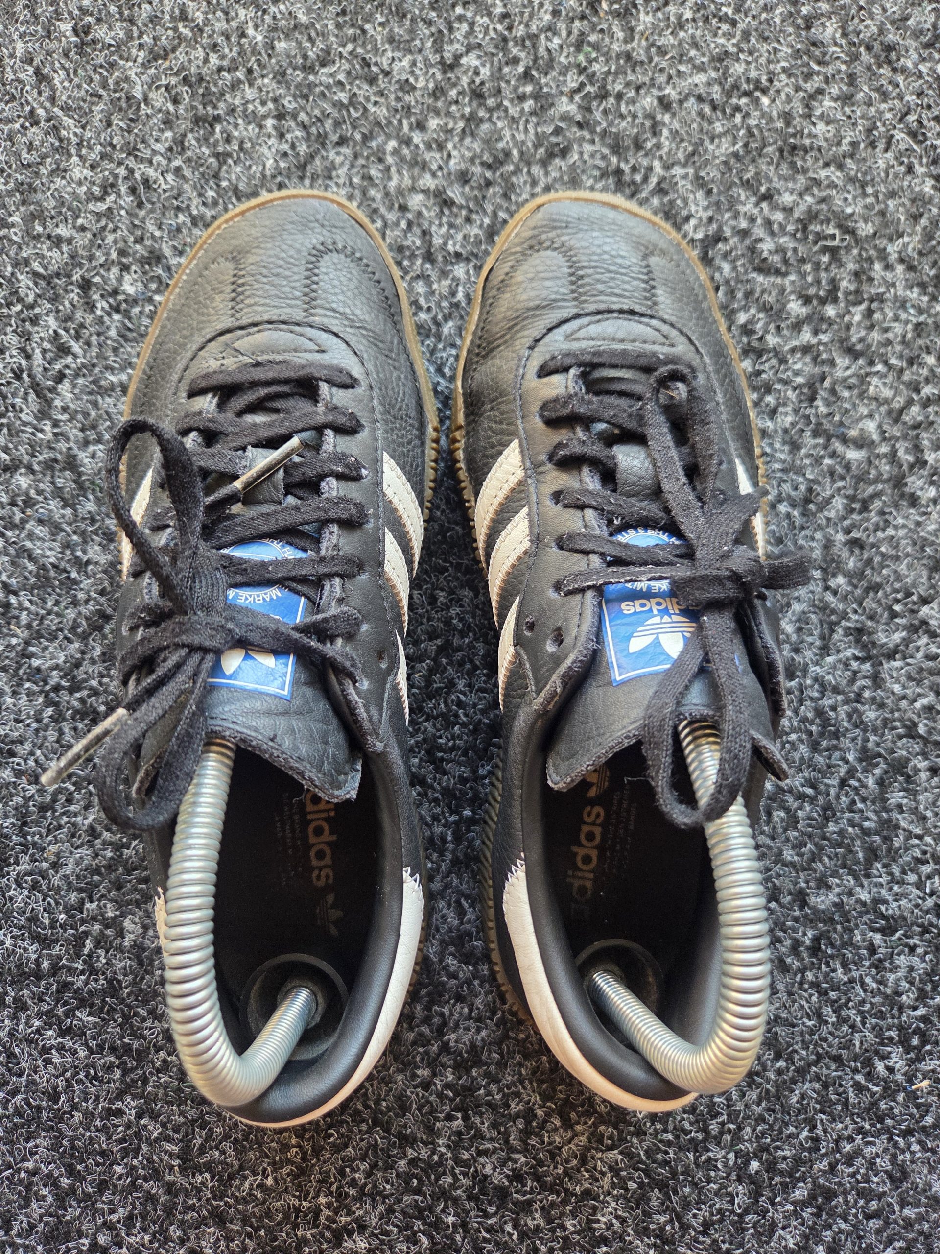 Adidas Sambarose Women's Trainers Black White Gum UK 5 image 9