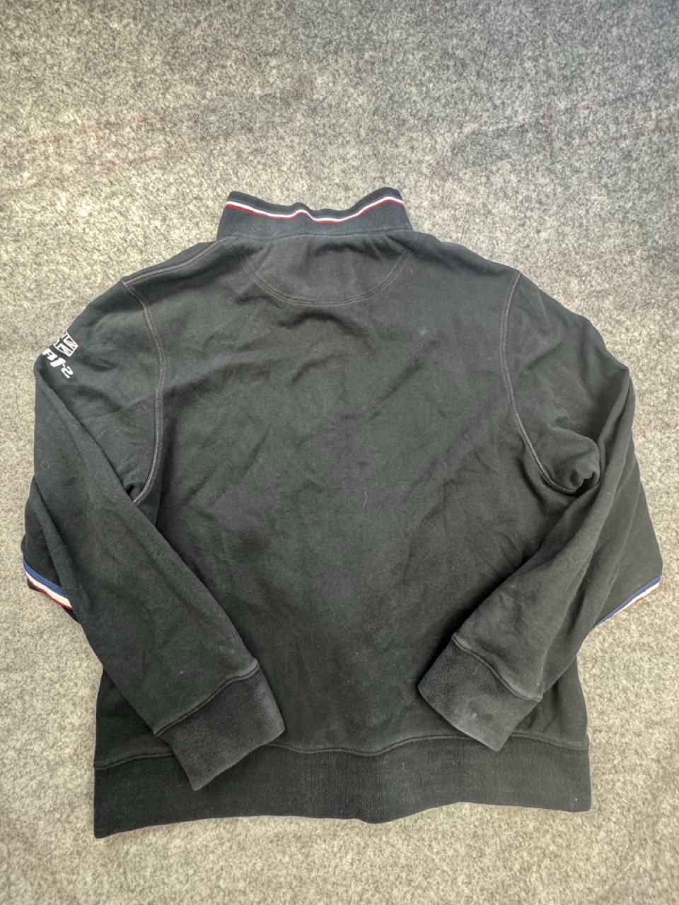 Hackett x Aston Martin Black Racing Zip Sweatshirt XXXL image 8