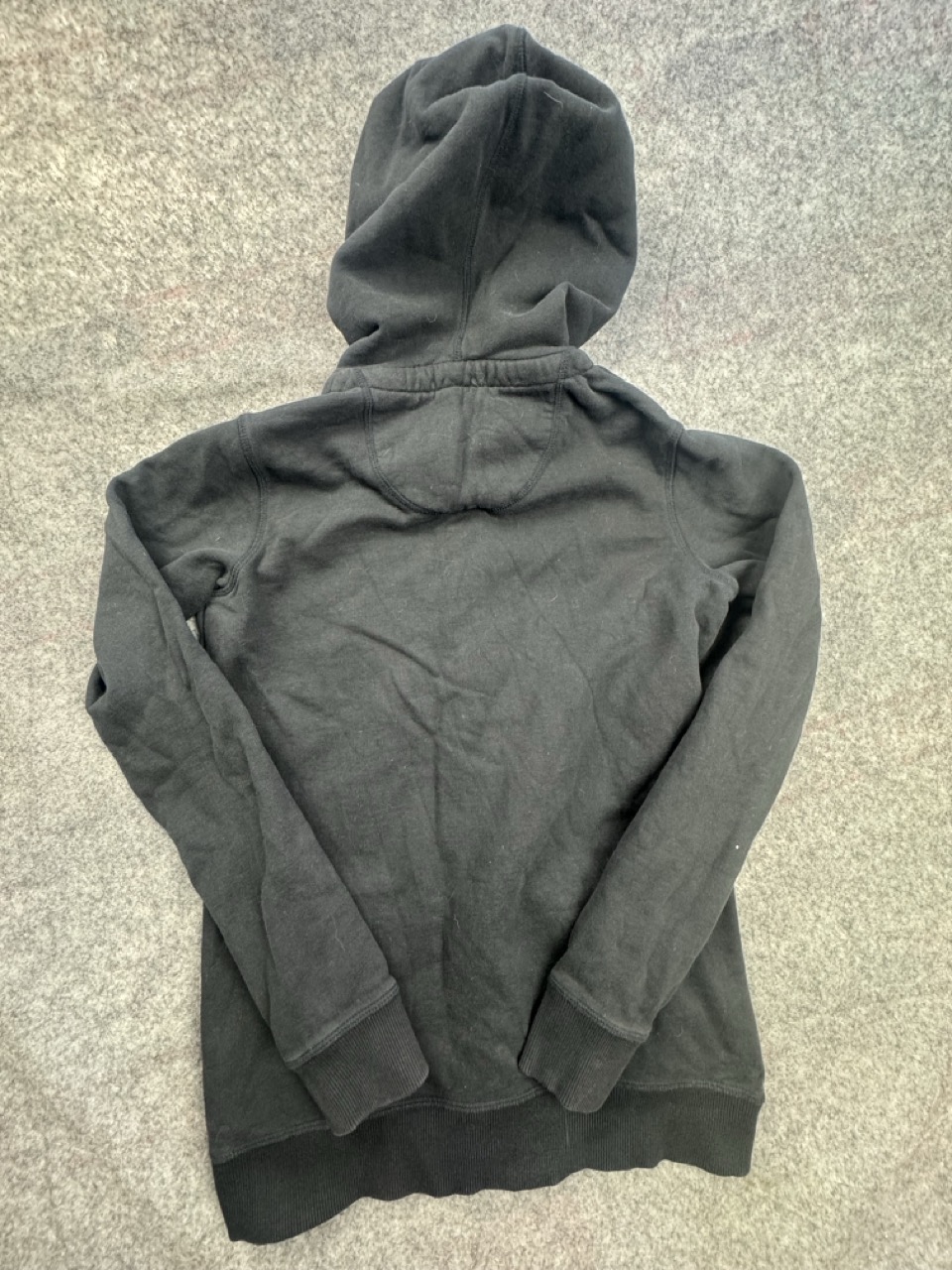 FatFace Black Zip Hoodie UK 6 Women's Cotton image 4