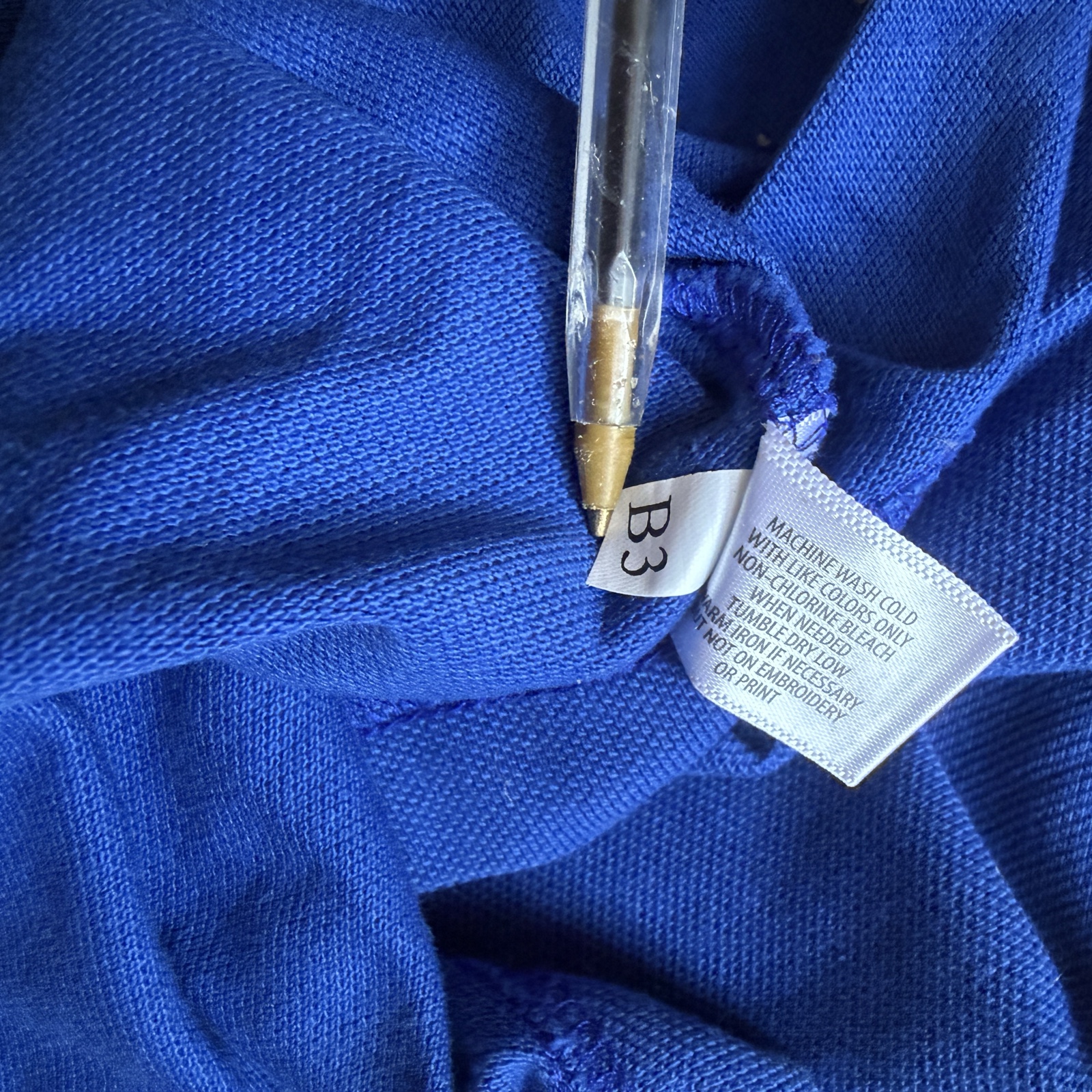 U.S. Polo Assn Polo Shirt Mens M Blue Short Sleeve Cotton Classic image 6