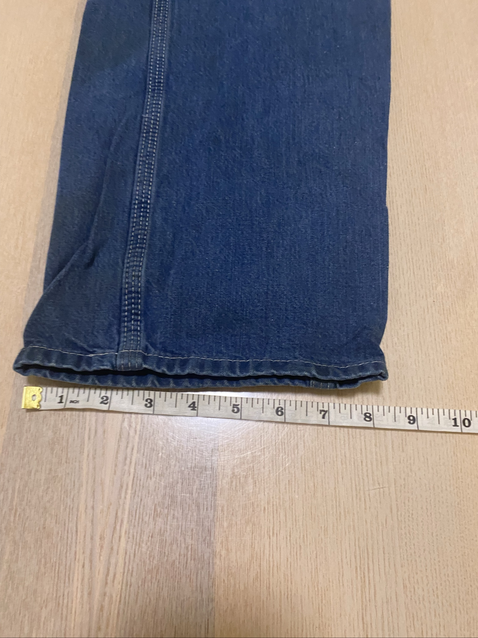Carhartt Baggy Jeans W32 L32 Blue Loose Fit Skate Y2K Vintage #9BC image 5