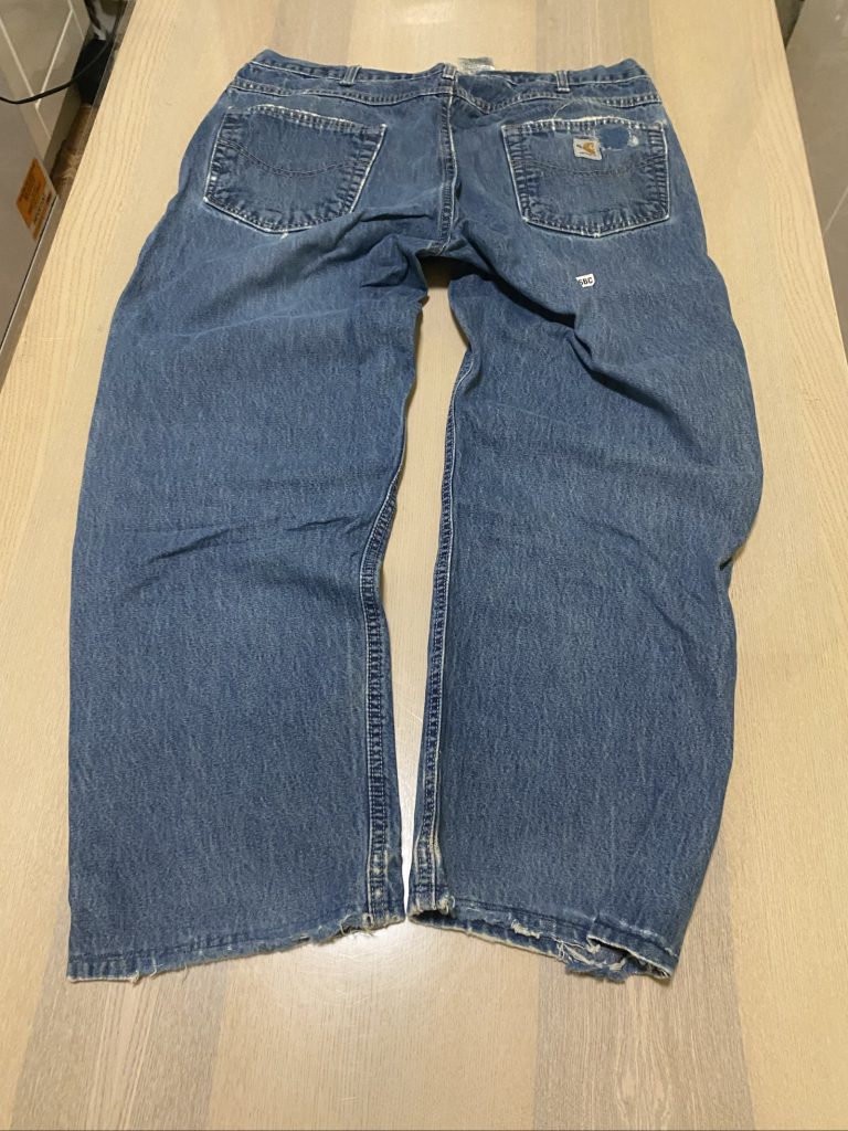 Carhartt Baggy Jeans W38 L30 Blue Loose Fit Skate Y2K Vintage #16BC