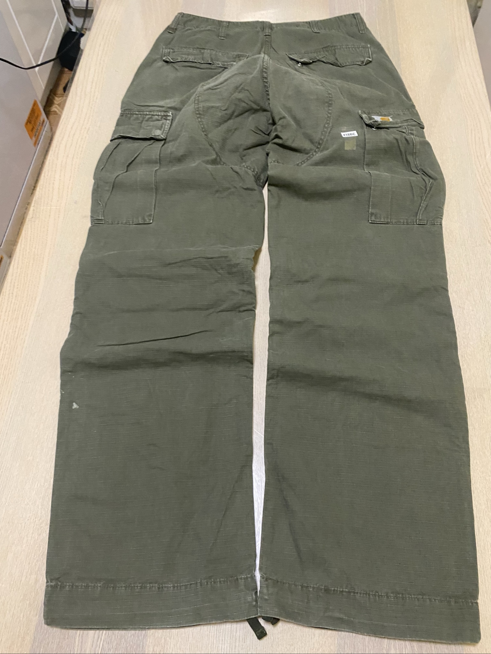 Carhartt Baggy Jeans W30 L33 Green Loose Fit Skate Y2K Vintage #18BC