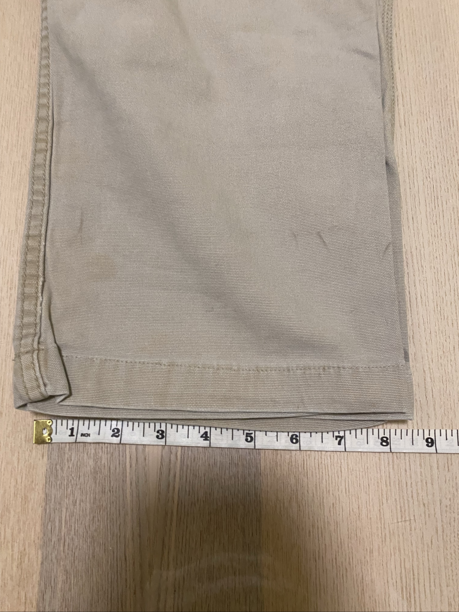 Carhartt Baggy Jeans W34 L32 Beige Loose Fit Skate Y2K Vintage #21BC image 5