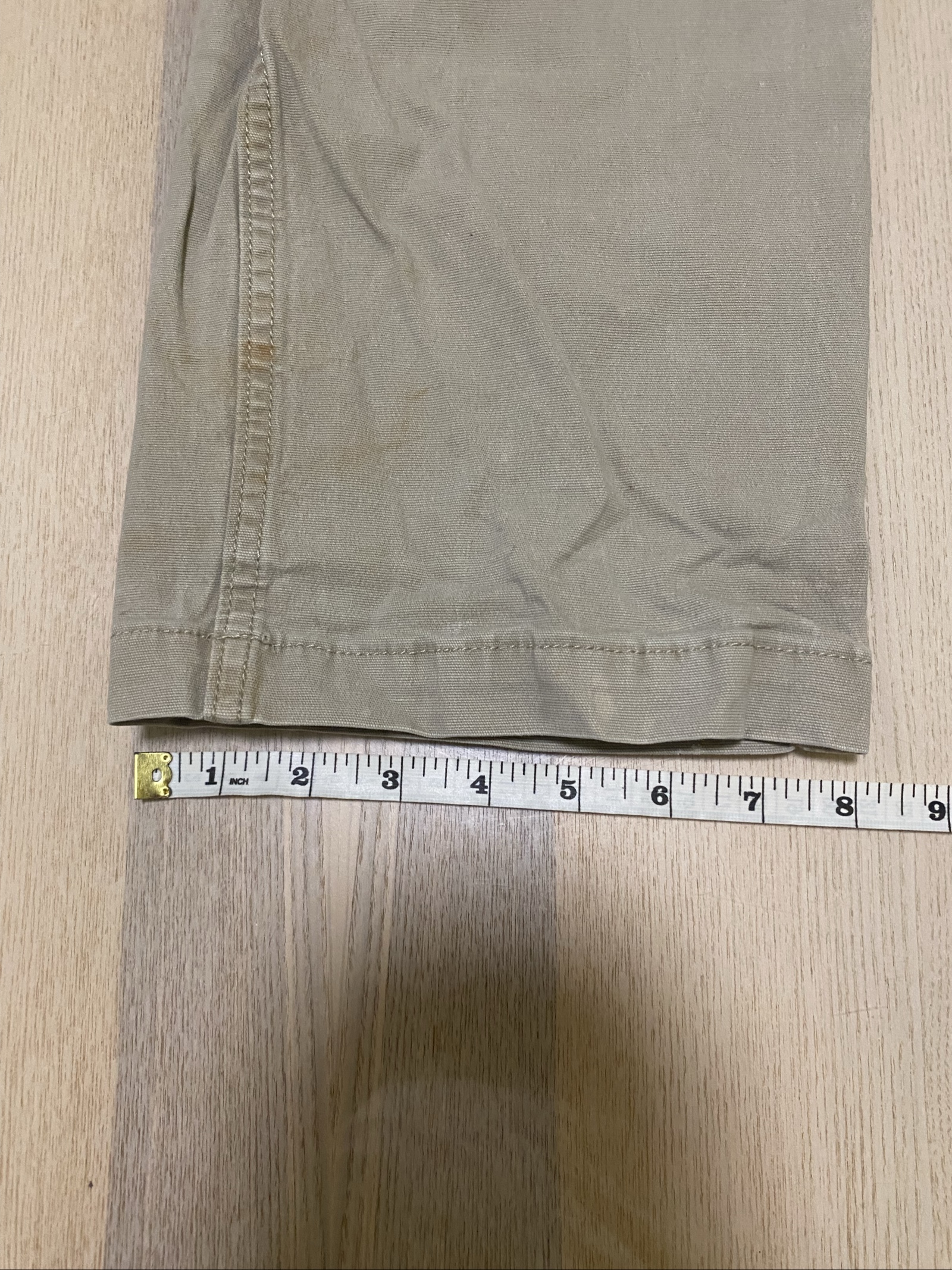 Carhartt Baggy Jeans W38 L34 Beige Loose Fit Workwear #24BC image 5