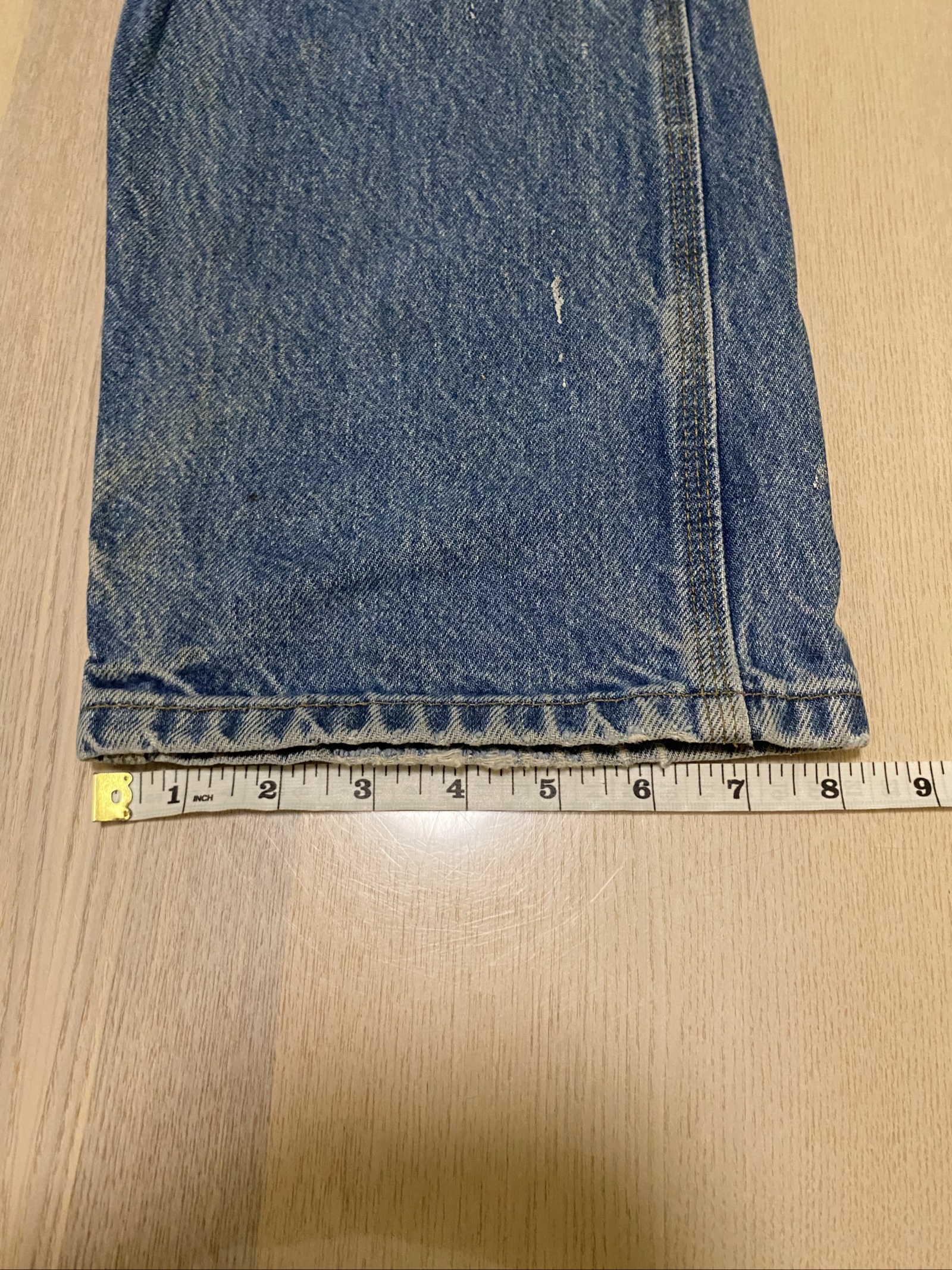Carhartt Baggy Jeans W34 L34 Blue Loose Fit Skate Y2K Vintage #25BC image 5