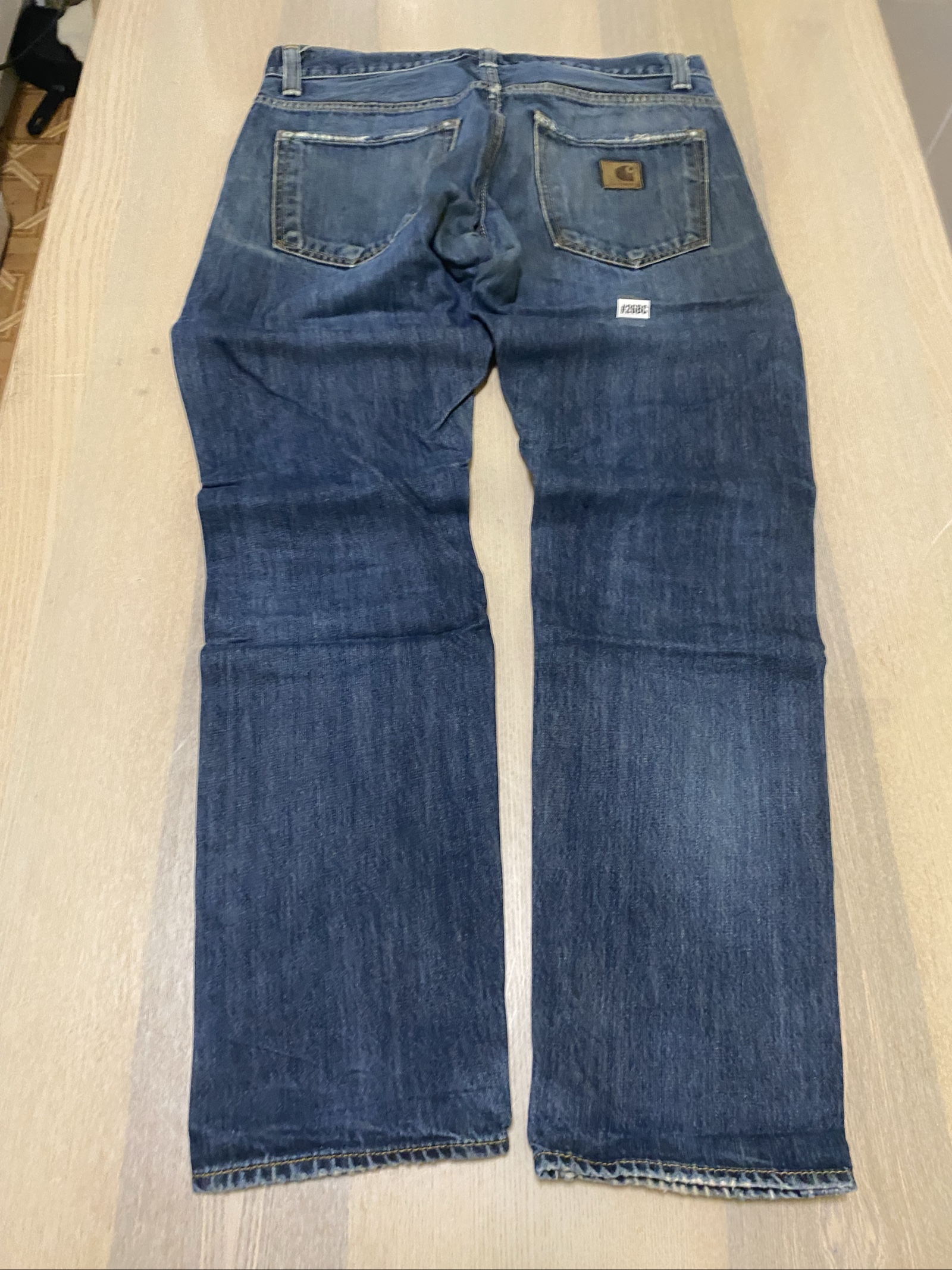Carhartt Baggy Jeans W32 L32 Blue Loose Fit Skate Y2K Vintage #26BC