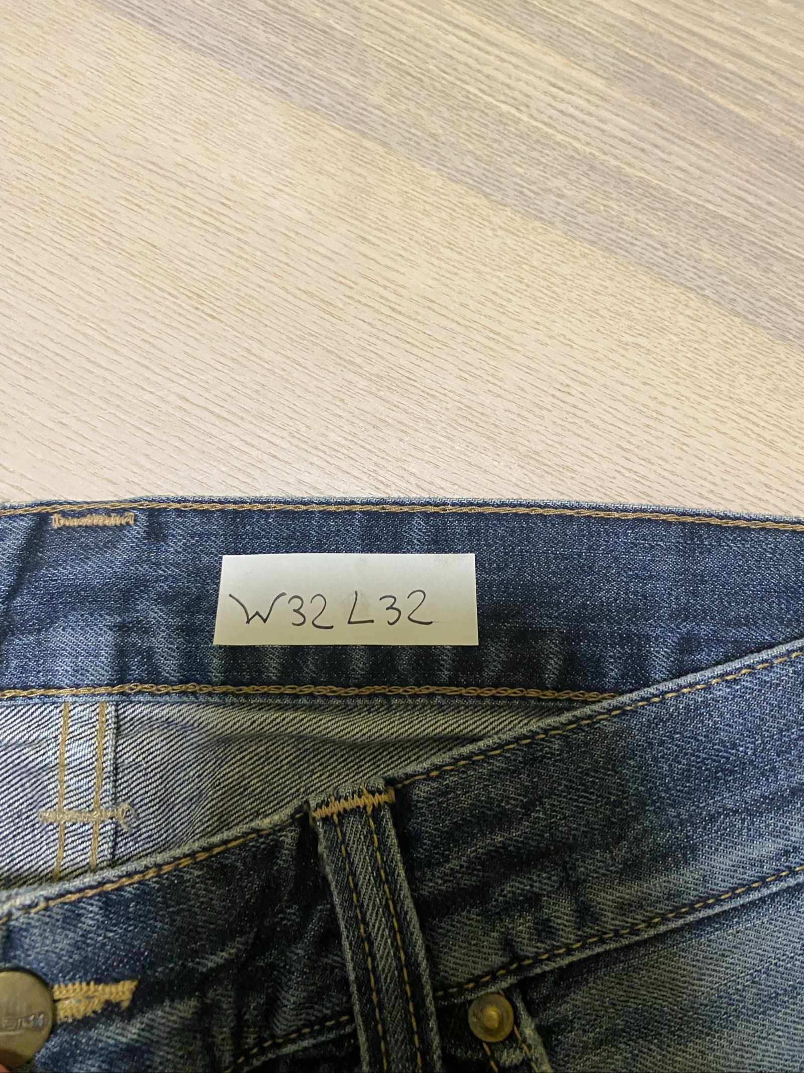 Carhartt Baggy Jeans W32 L32 Blue Loose Fit Skate Y2K Vintage #26BC image 4