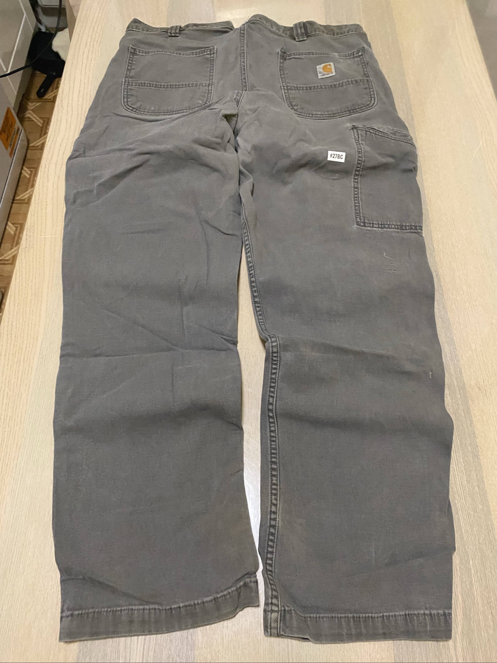 Carhartt Baggy Jeans W38 L32 Grey Loose Fit Skate Y2K Vintage #27BC