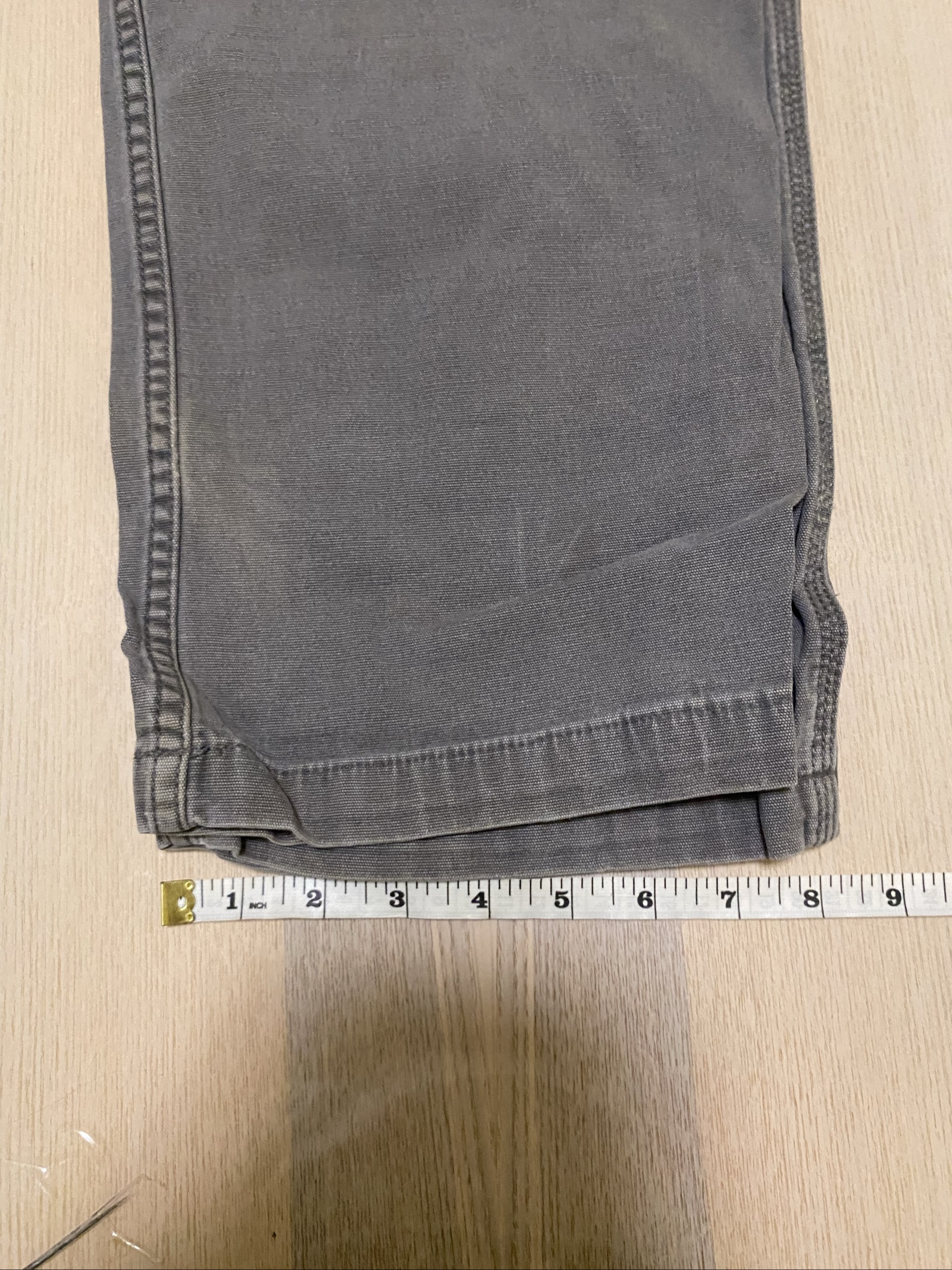 Carhartt Baggy Jeans W38 L32 Grey Loose Fit Skate Y2K Vintage #27BC image 5