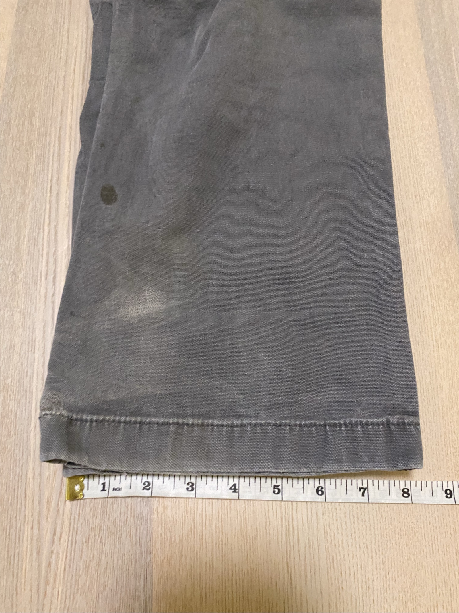Carhartt Baggy Jeans W32 L34 Grey Loose Fit Skate Y2K Vintage #34BC image 5