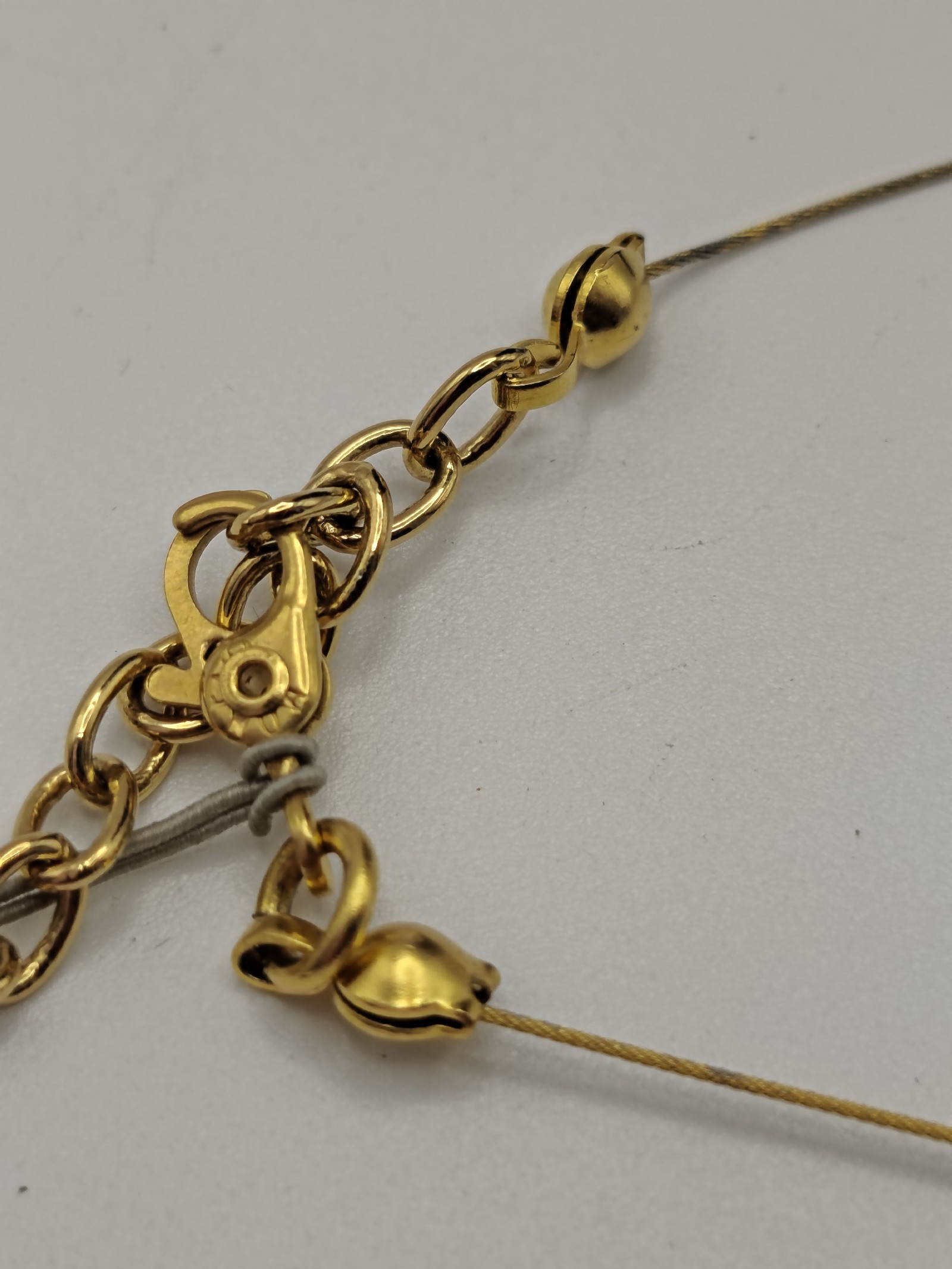 Monet Gold Tone Butterfly Necklace with Rhinestones image 7