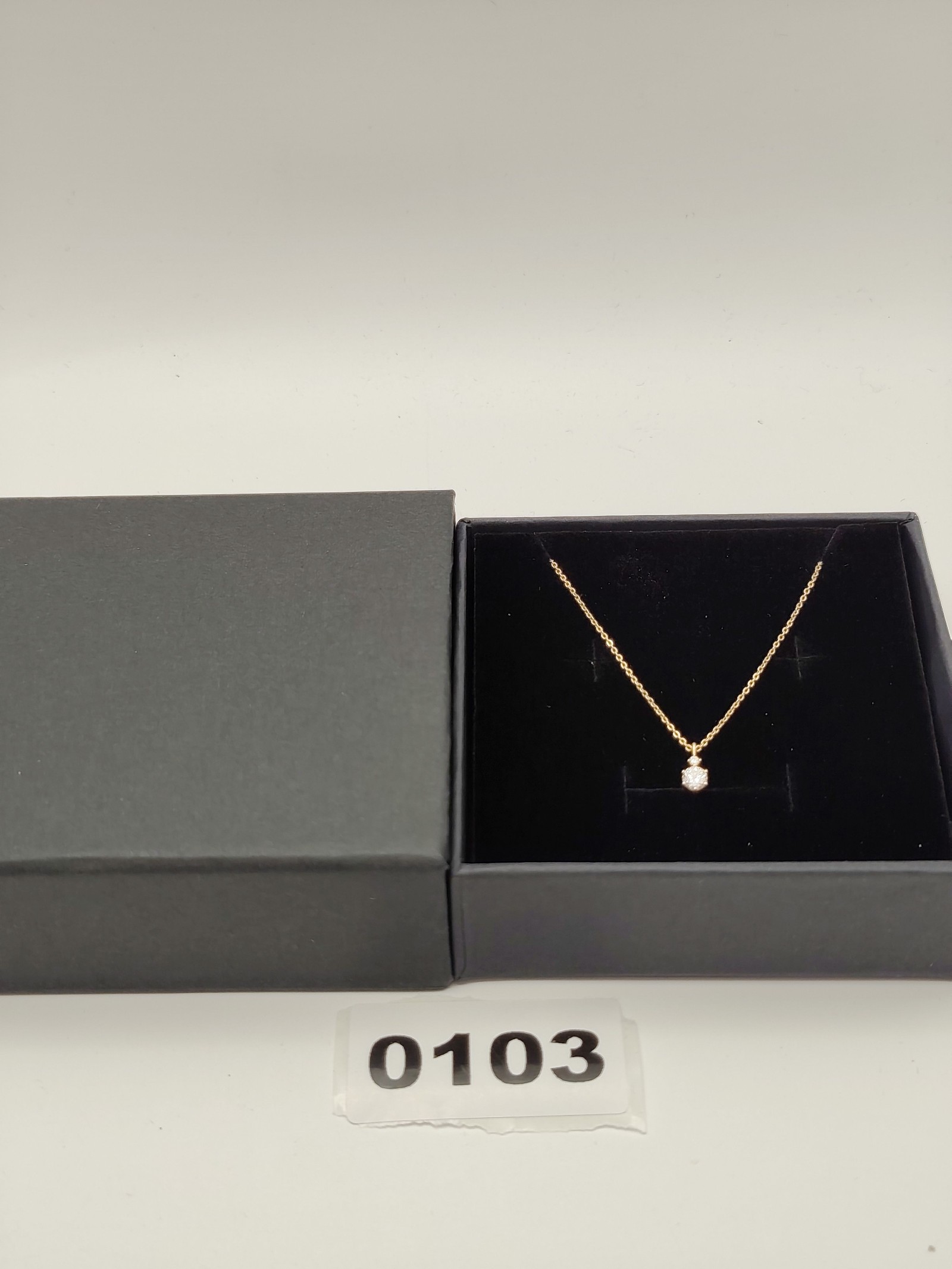 Canal 4℃ Gold tone & Cubic Zirconia Pendant Necklace Other