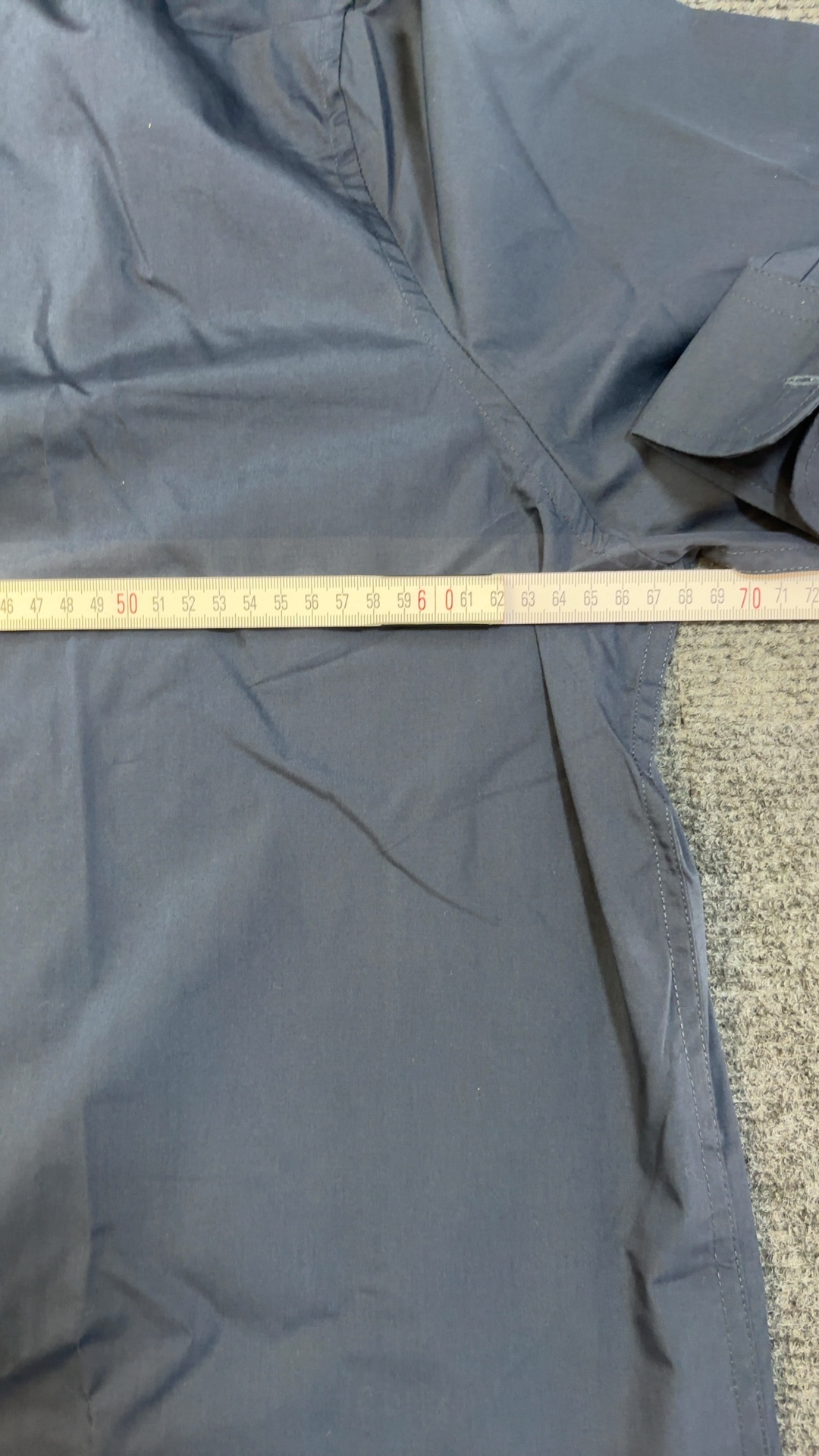 Jacamo Navy Blue Men's Cotton Shirt 18.5 Collar never worn image 6