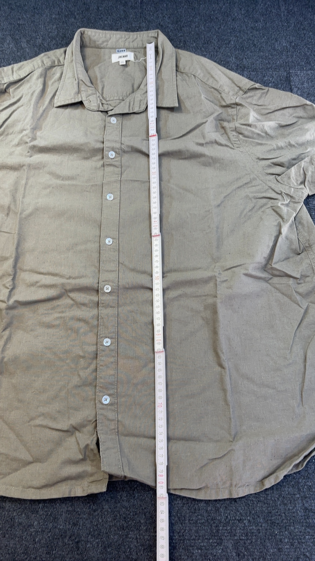 Jacamo Men's Beige Shirt 2XL Cotton Blend worn once image 4