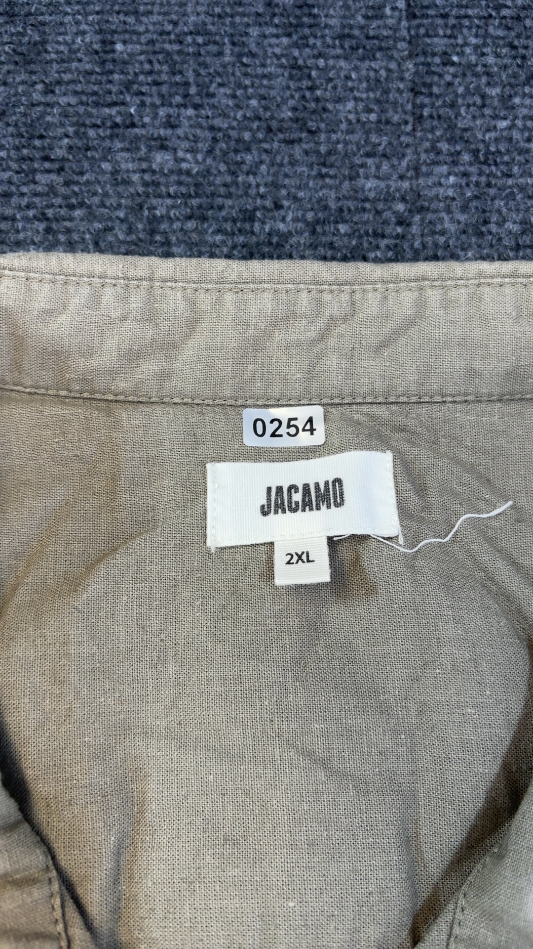 Jacamo Men's Beige Shirt 2XL Cotton Blend worn once image 6