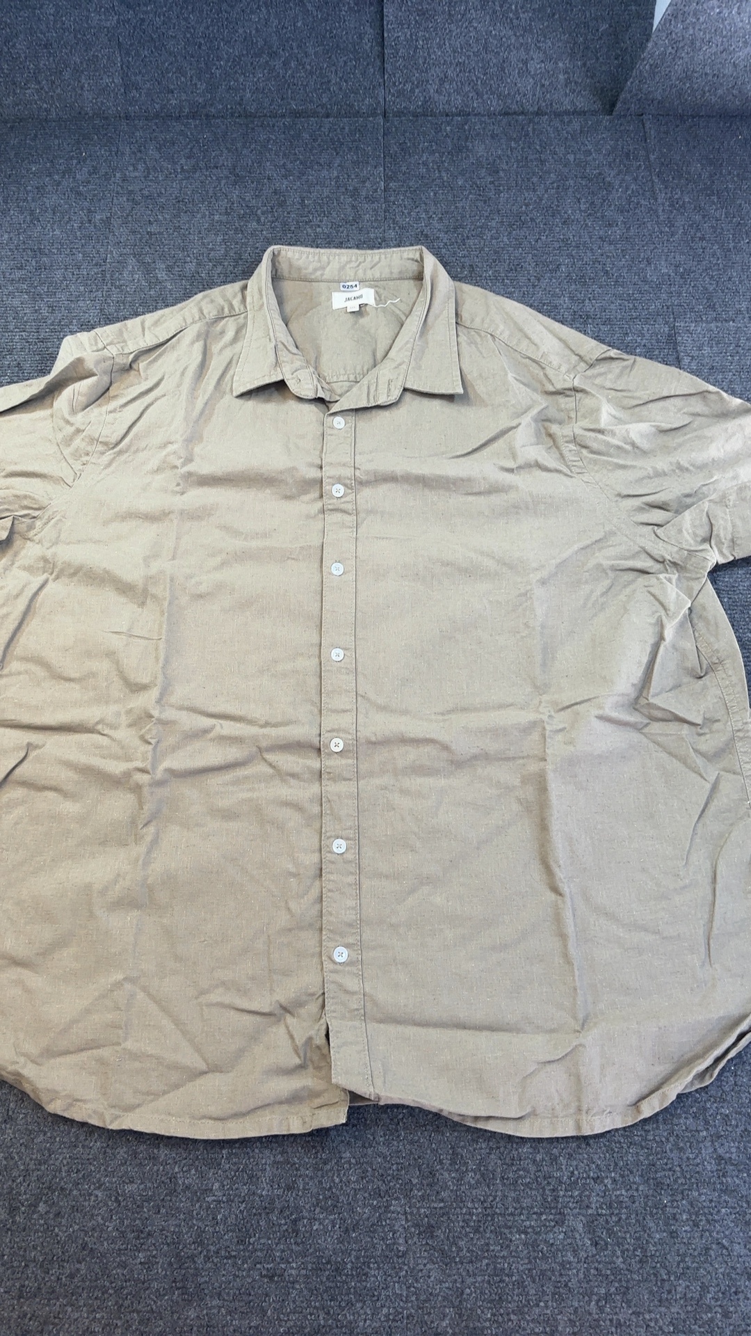 Jacamo Men's Beige Shirt 2XL Cotton Blend worn once