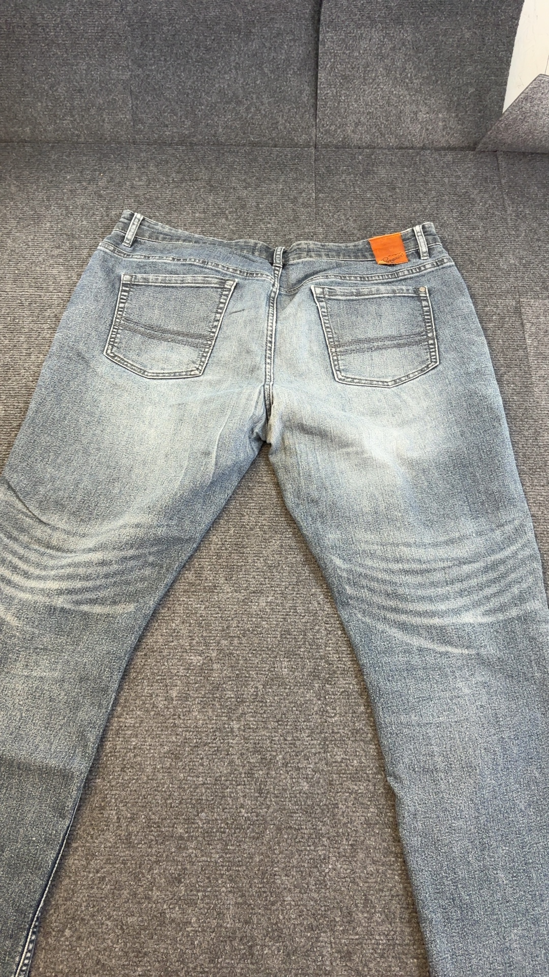 Original Penguin Men's Light Blue Denim Jeans W38 L31 very good condition image 2