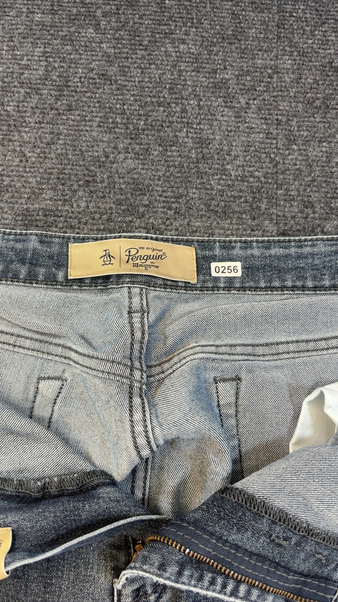Original Penguin Men's Light Blue Denim Jeans W38 L31 very good condition image 5