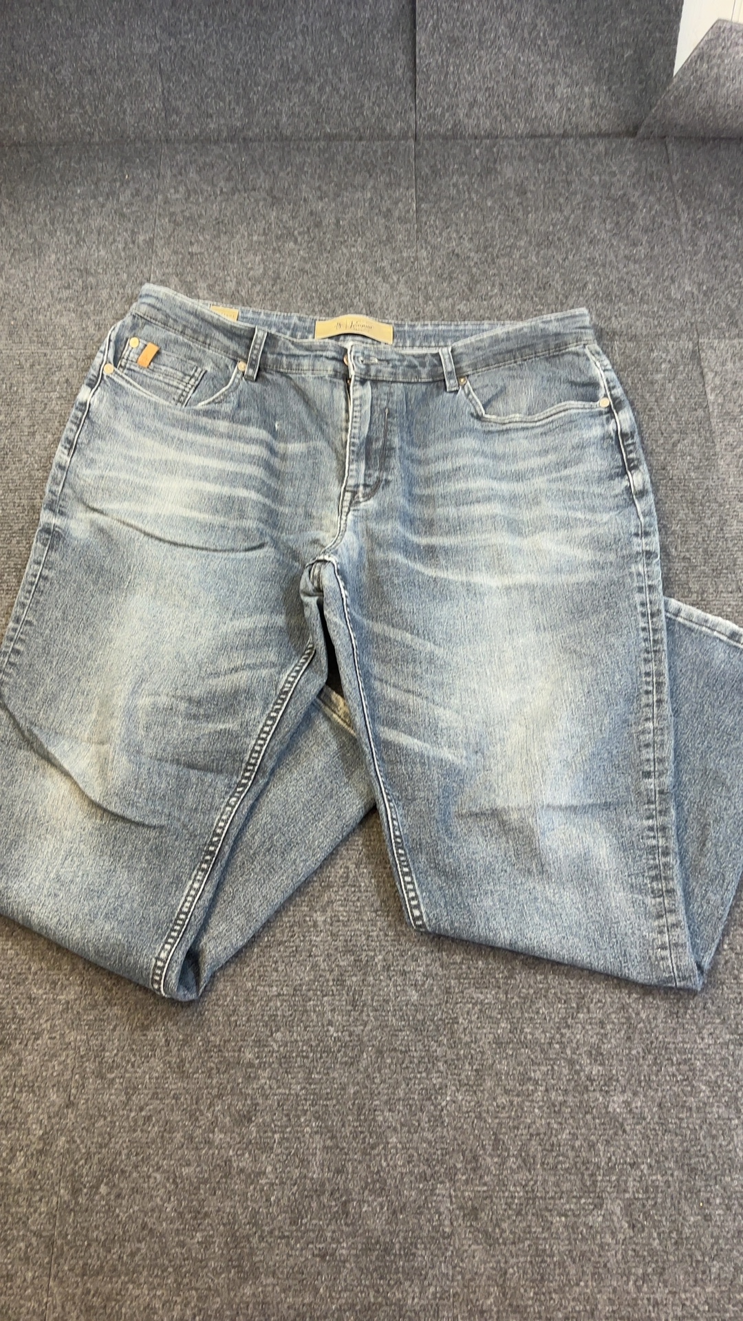 Original Penguin Men's Light Blue Denim Jeans W38 L31 very good condition