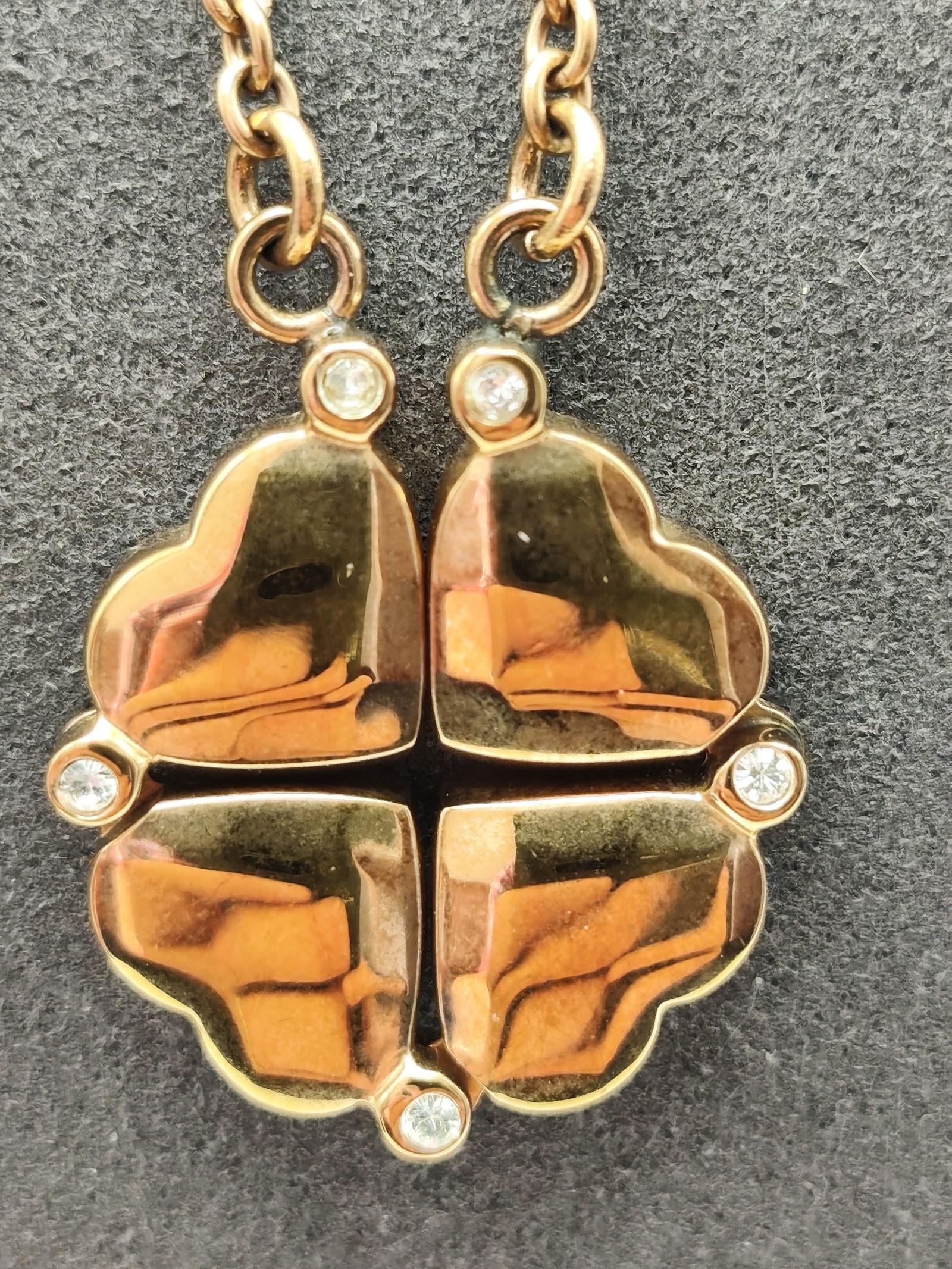 Folli Follie Gold-tone Heart Necklace Unisex image 6