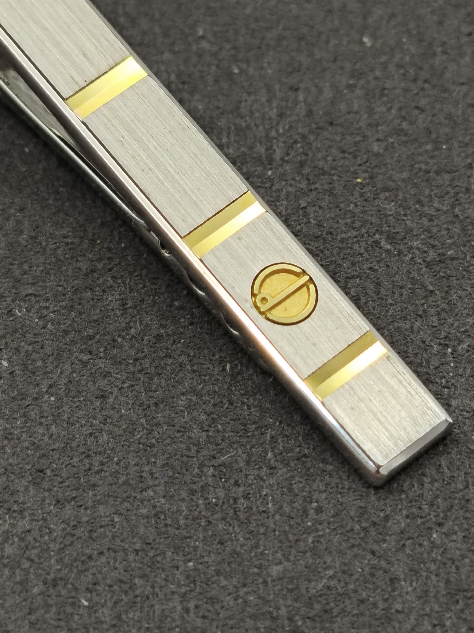 Dunhill Silver & Gold Tie Clip Men Other image 5