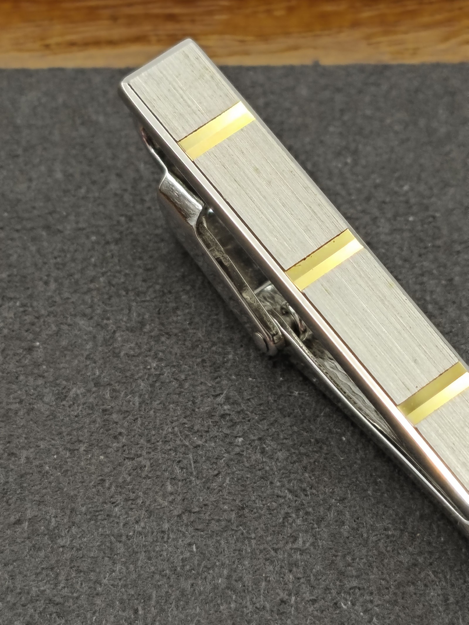 Dunhill Silver & Gold Tie Clip Men Other image 6