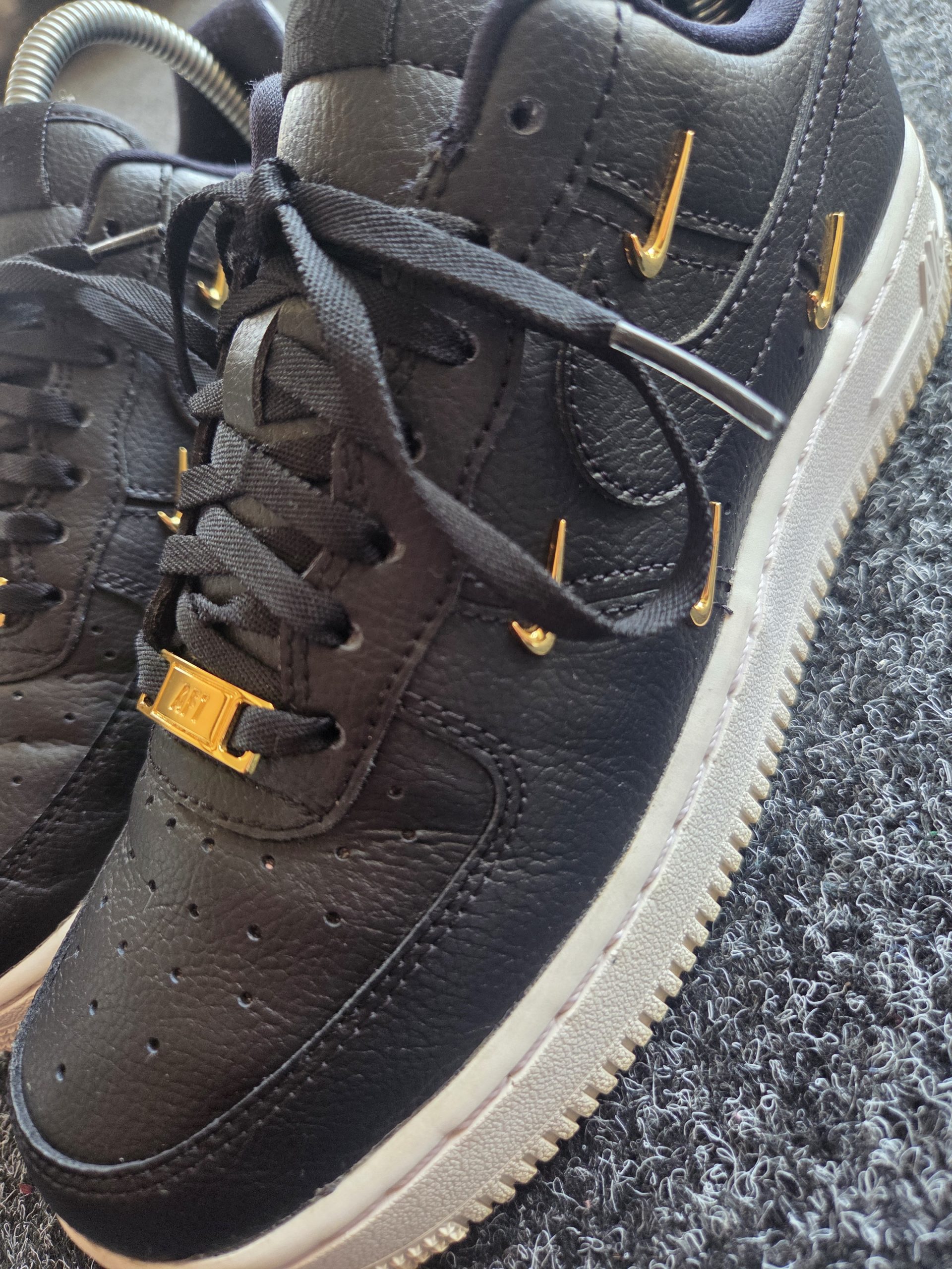 Nike Air Force 1 LX Women's Trainers Black UK 4 CT1990-001 image 10