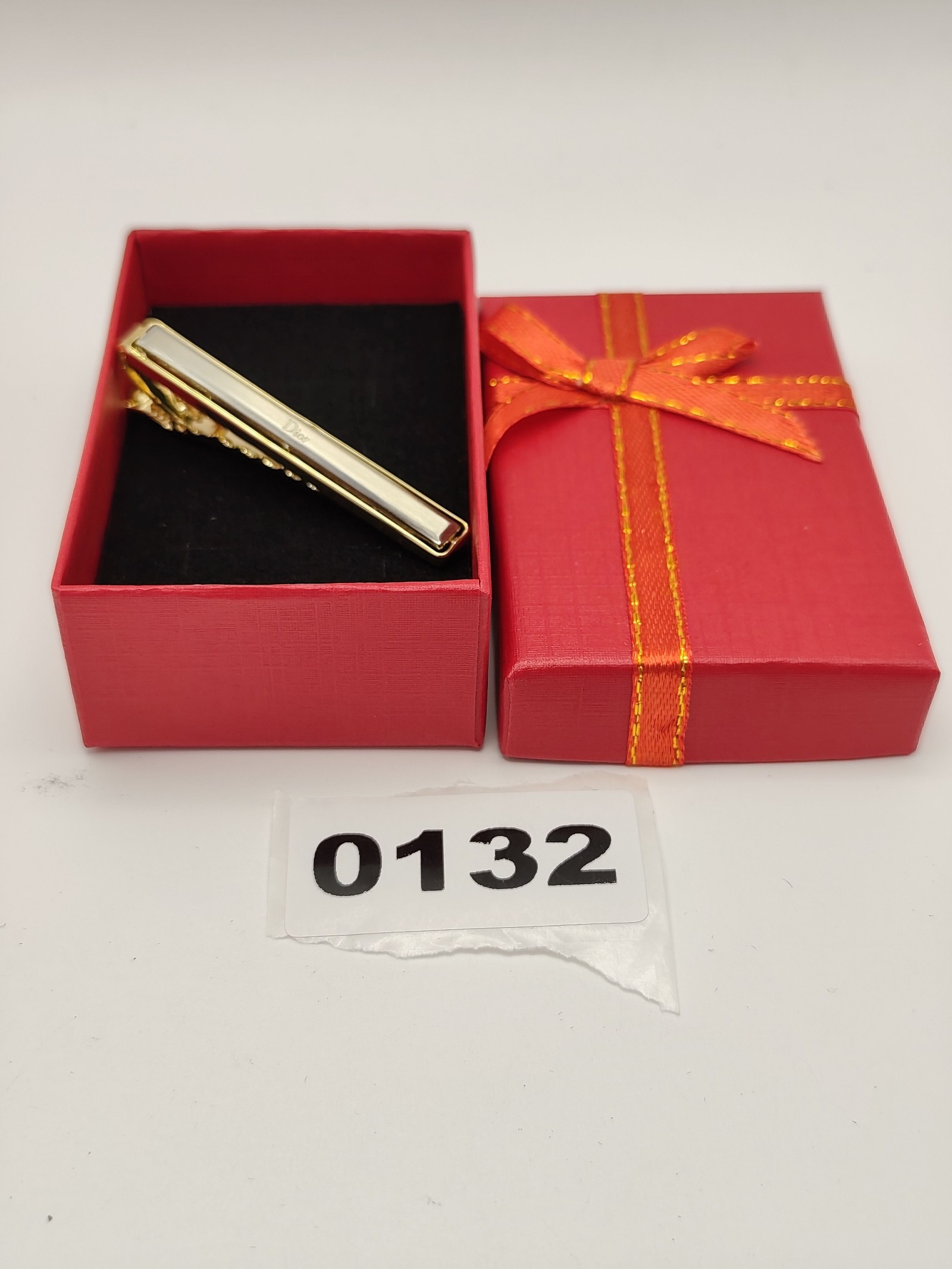 Dior Men's Gold & Silver Tie Clip Other