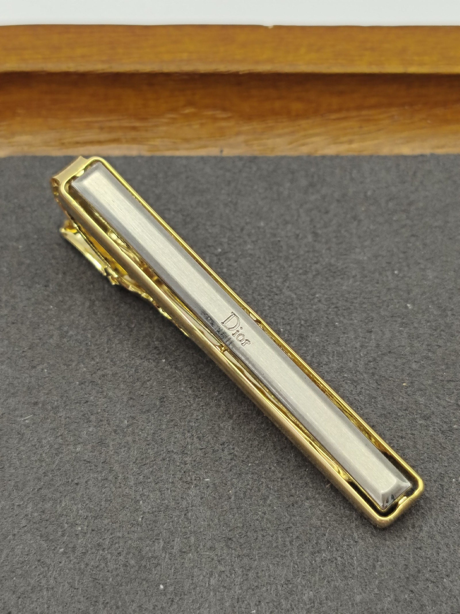 Dior Men's Gold & Silver Tie Clip Other image 3