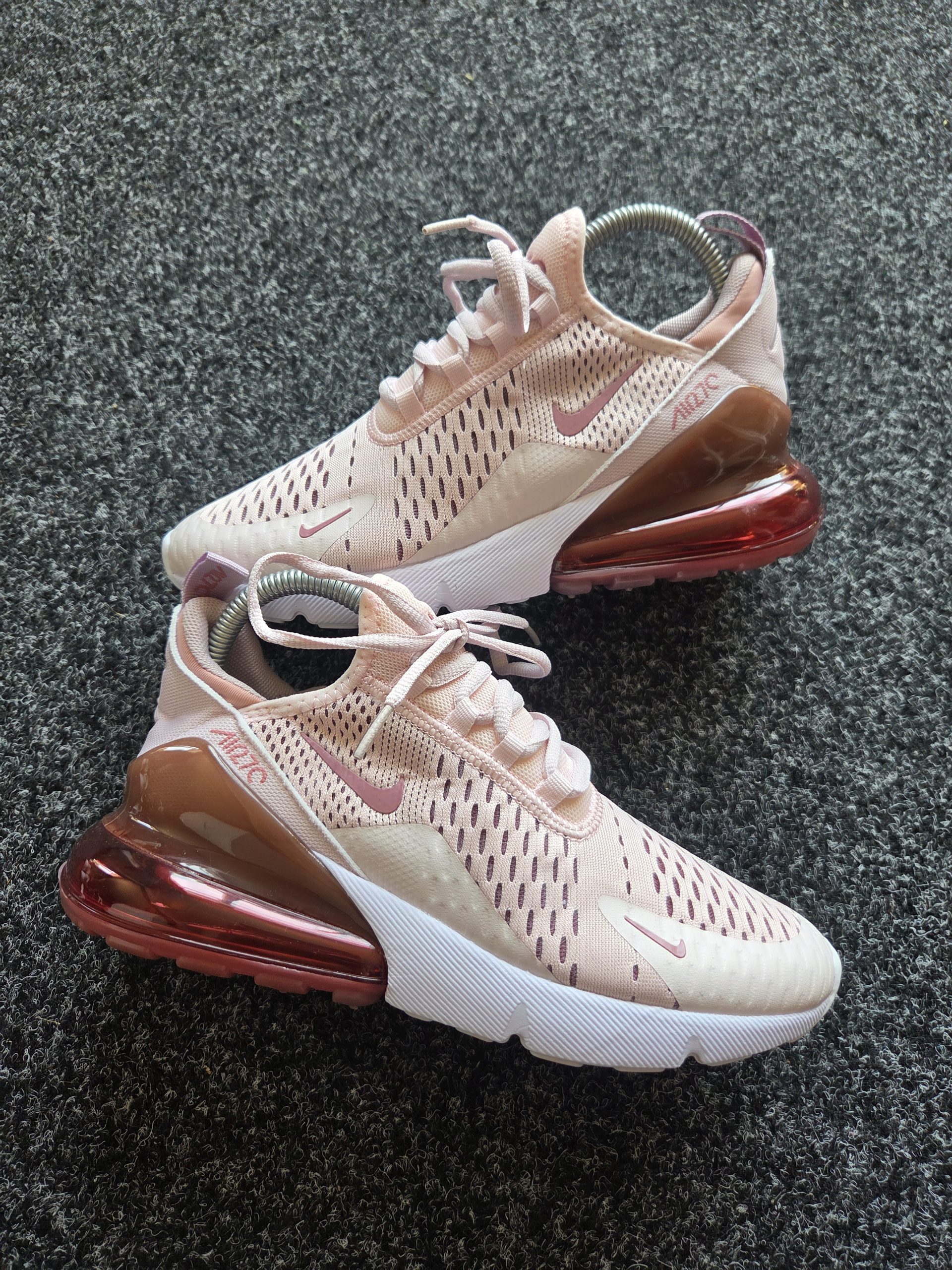 Nike Air Max 270 Women's Trainers Barely Rose UK 4.5 AH6789-601