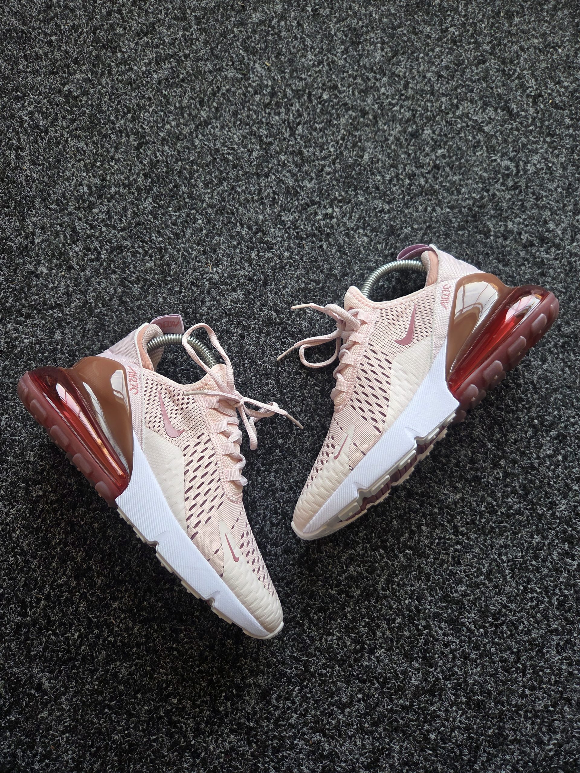 Nike Air Max 270 Women's Trainers Barely Rose UK 4.5 AH6789-601 image 2