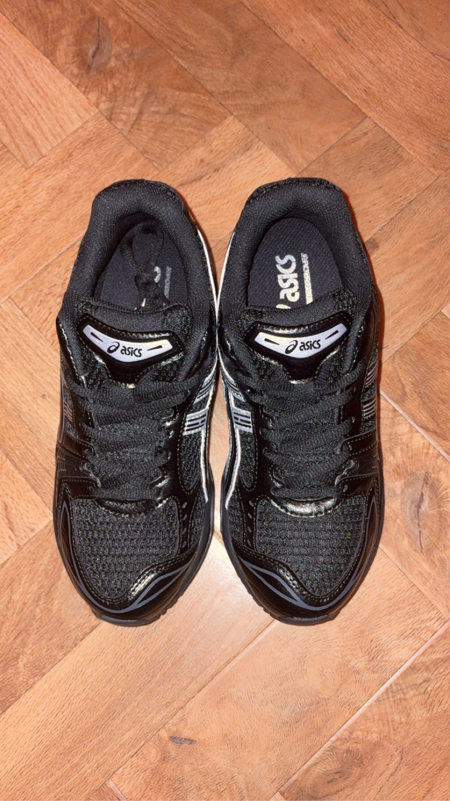 Asics Black & Silver Gel-Kayano 14 UK 7 Running Trainers image 3