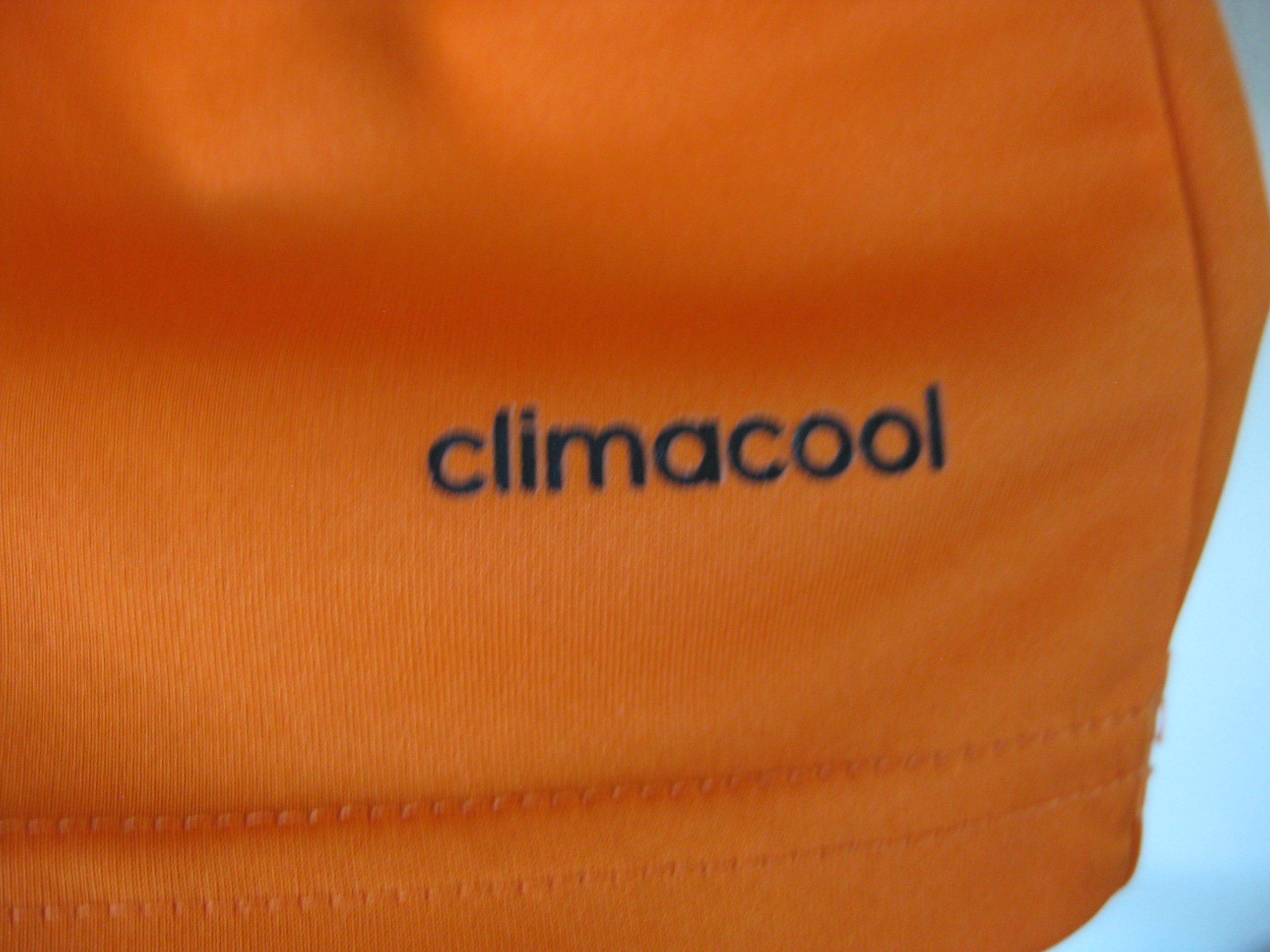 Adidas Orange & Black Climacool Sports T-Shirt Large -3098 image 6