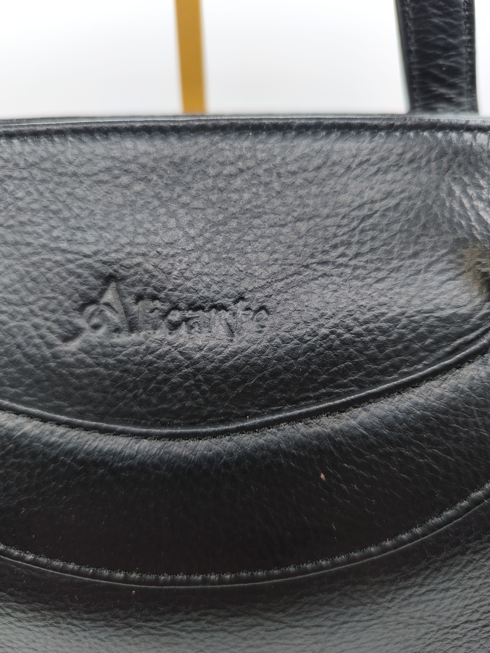 Alicante Black Leather Tote Handbag Other image 2