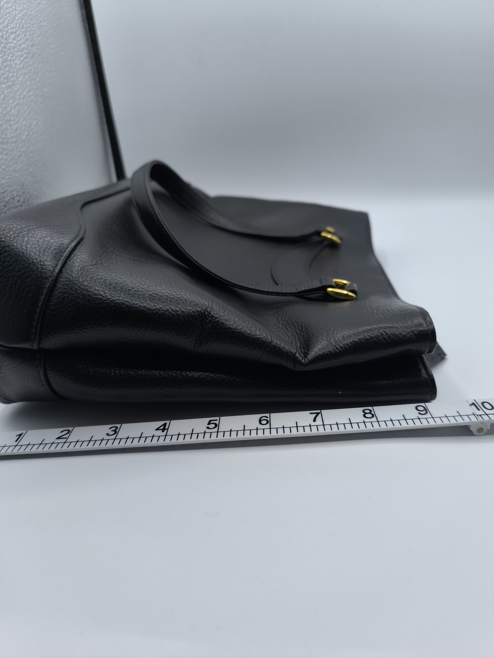 Alicante Black Leather Tote Handbag Other image 9