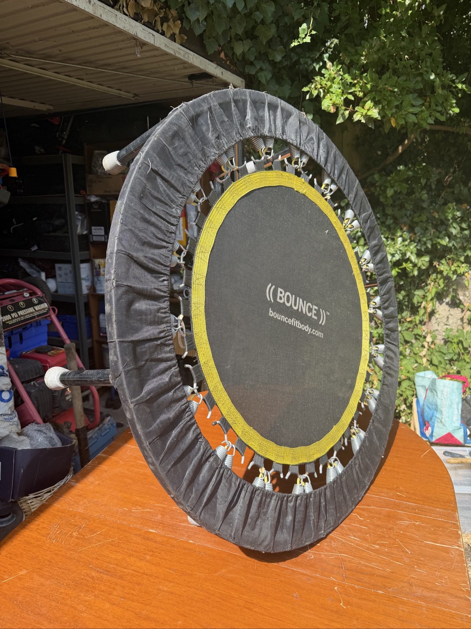 Bounce Mini Trampoline Fitness Rebounder image 2