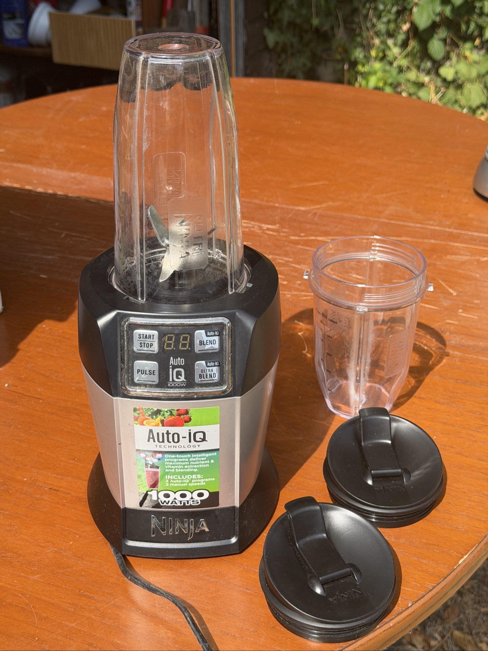 Ninja Silver Auto-iQ 1000W Blender With 2 Jars Other image 3